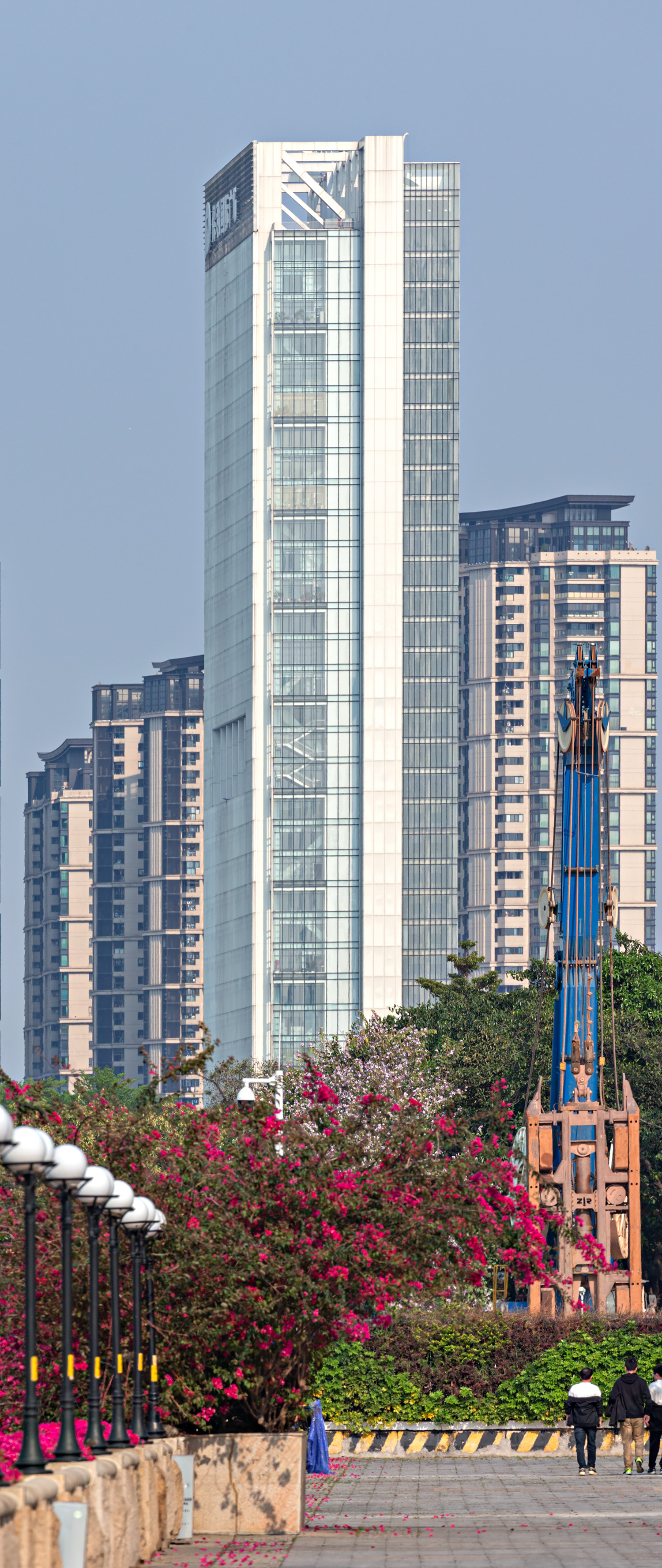 Poly Real Estate Headquarters Tower 1 - View from the west