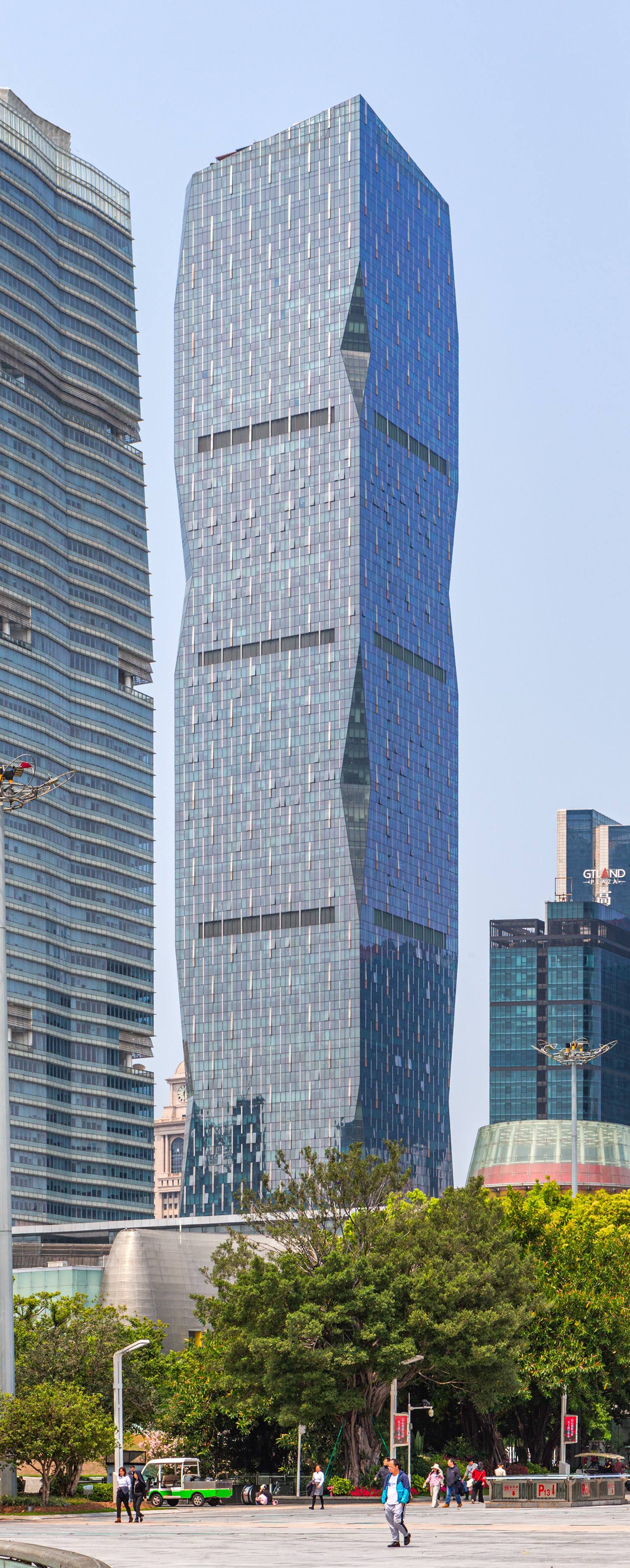 R&F Yingkai Square, Guangzhou - View from Canton Tower. © Mathias Beinling