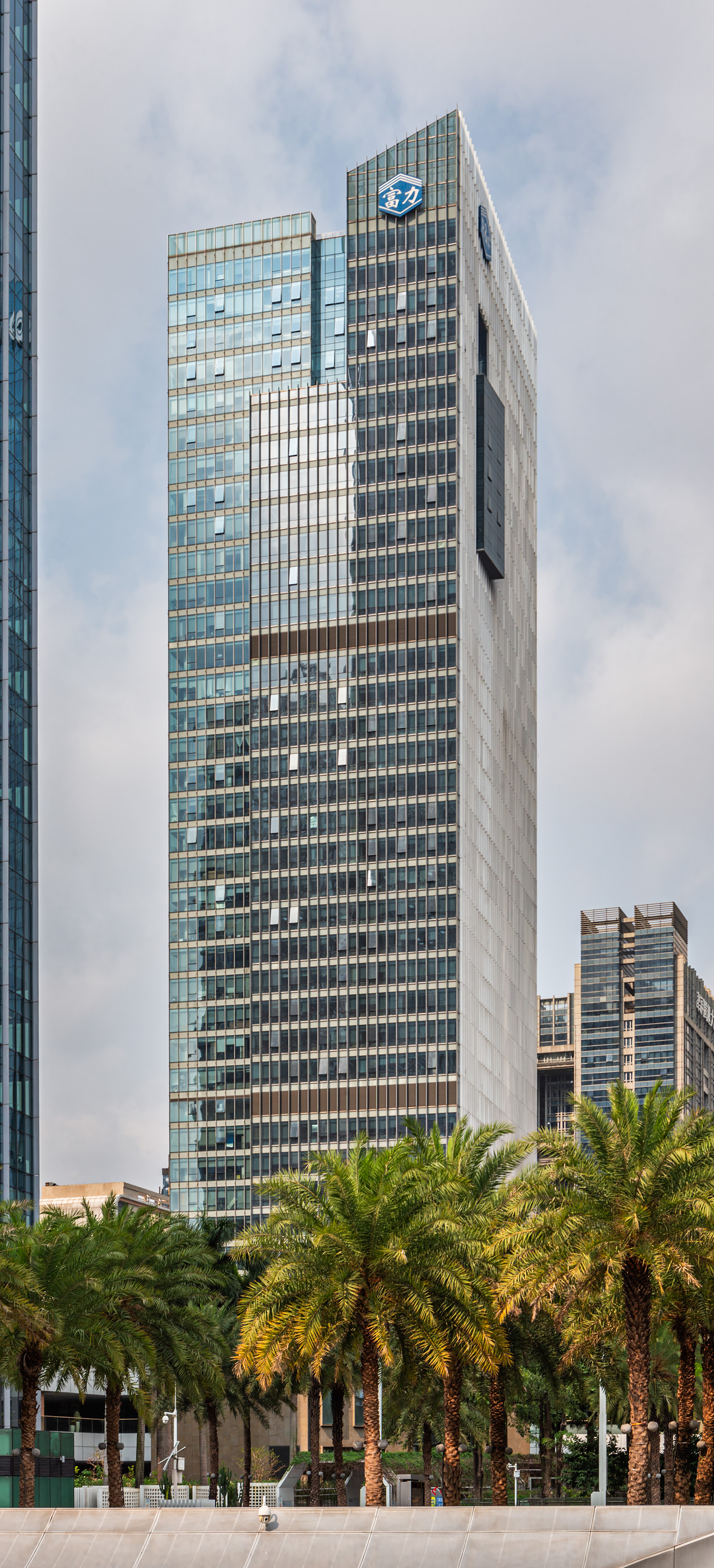 R&F Yingtong Tower, Guangzhou - View from the northeast. © Mathias Beinling