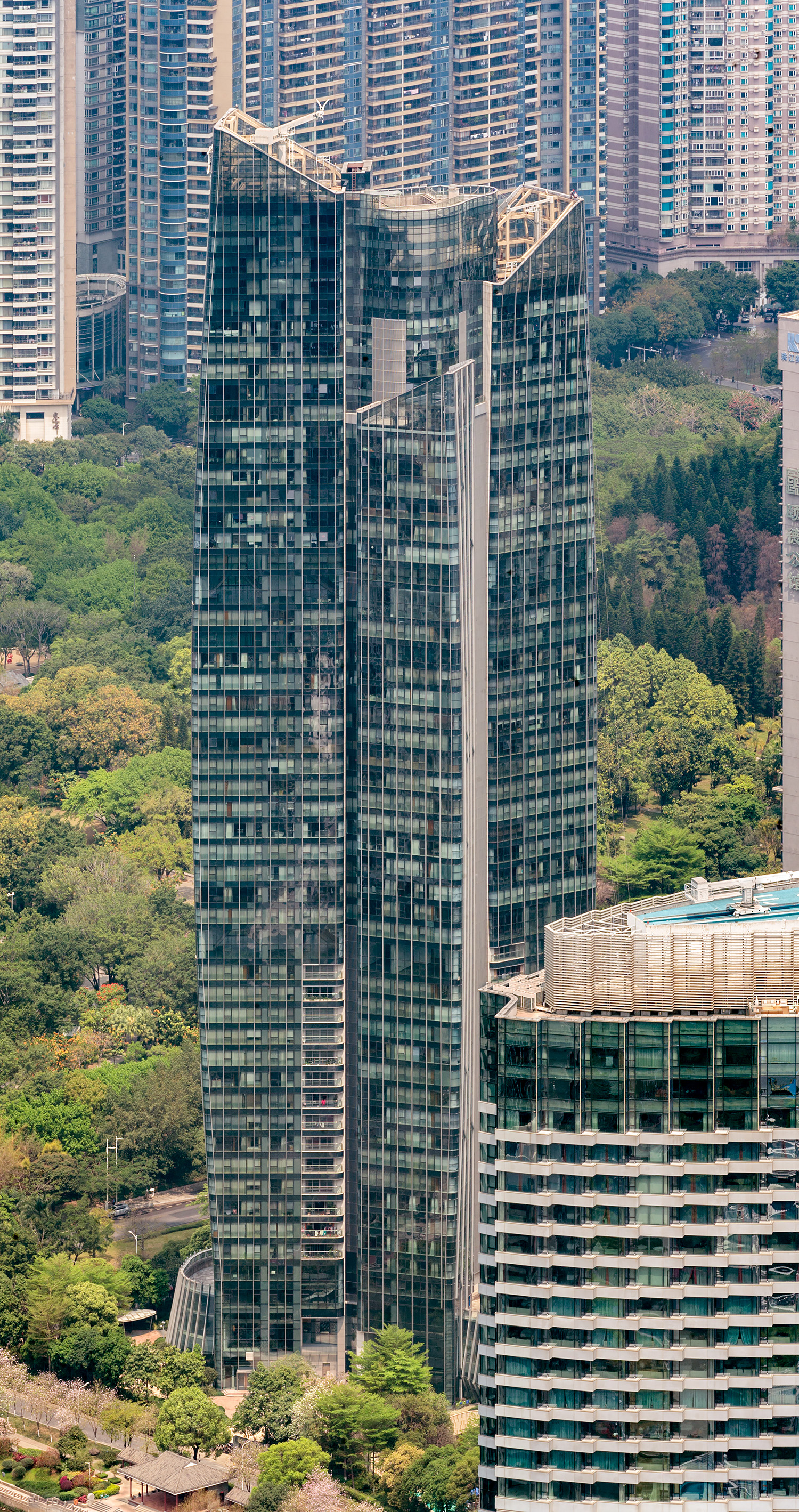 The Landmark, Guangzhou - View from Canton Tower. © Mathias Beinling