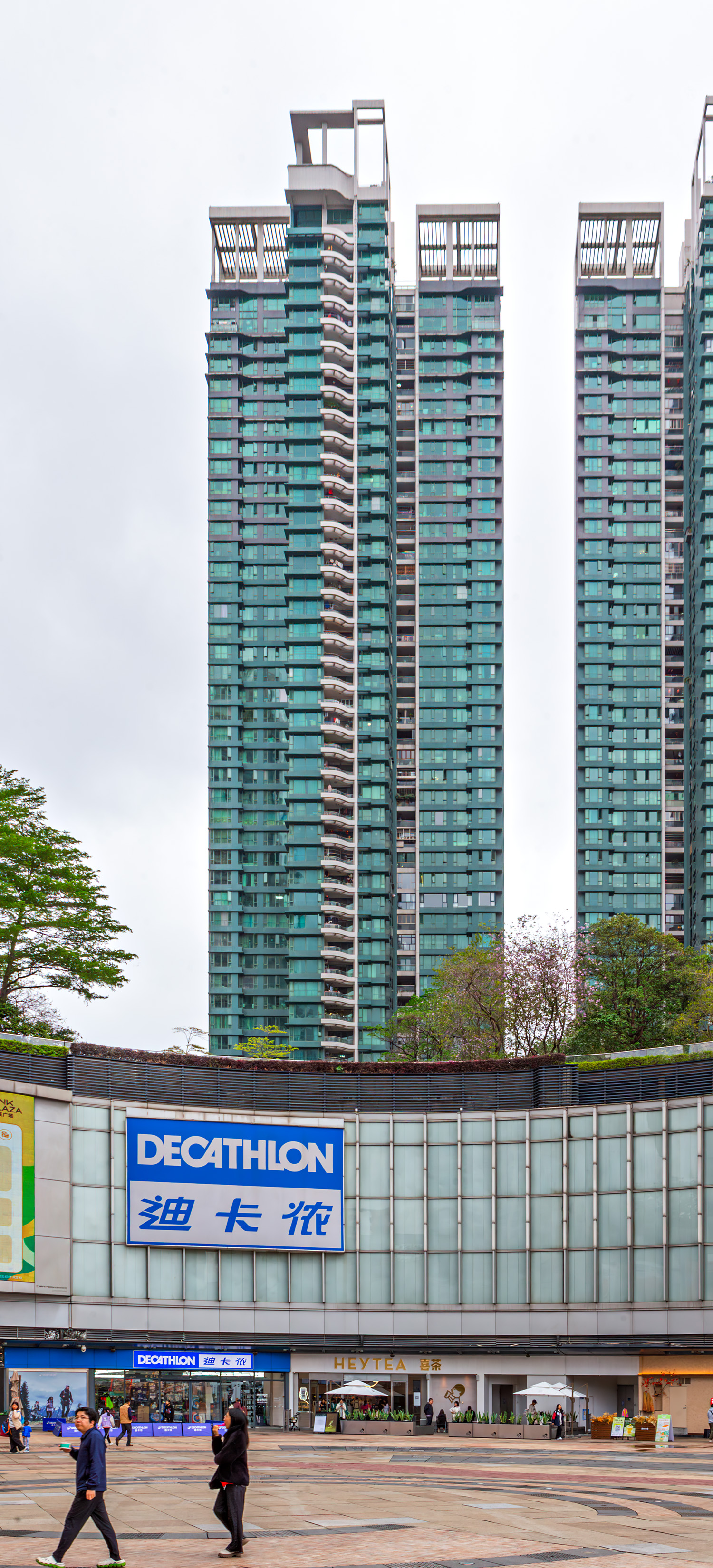 The Riverside 4, Guangzhou - View from the south. © Mathias Beinling