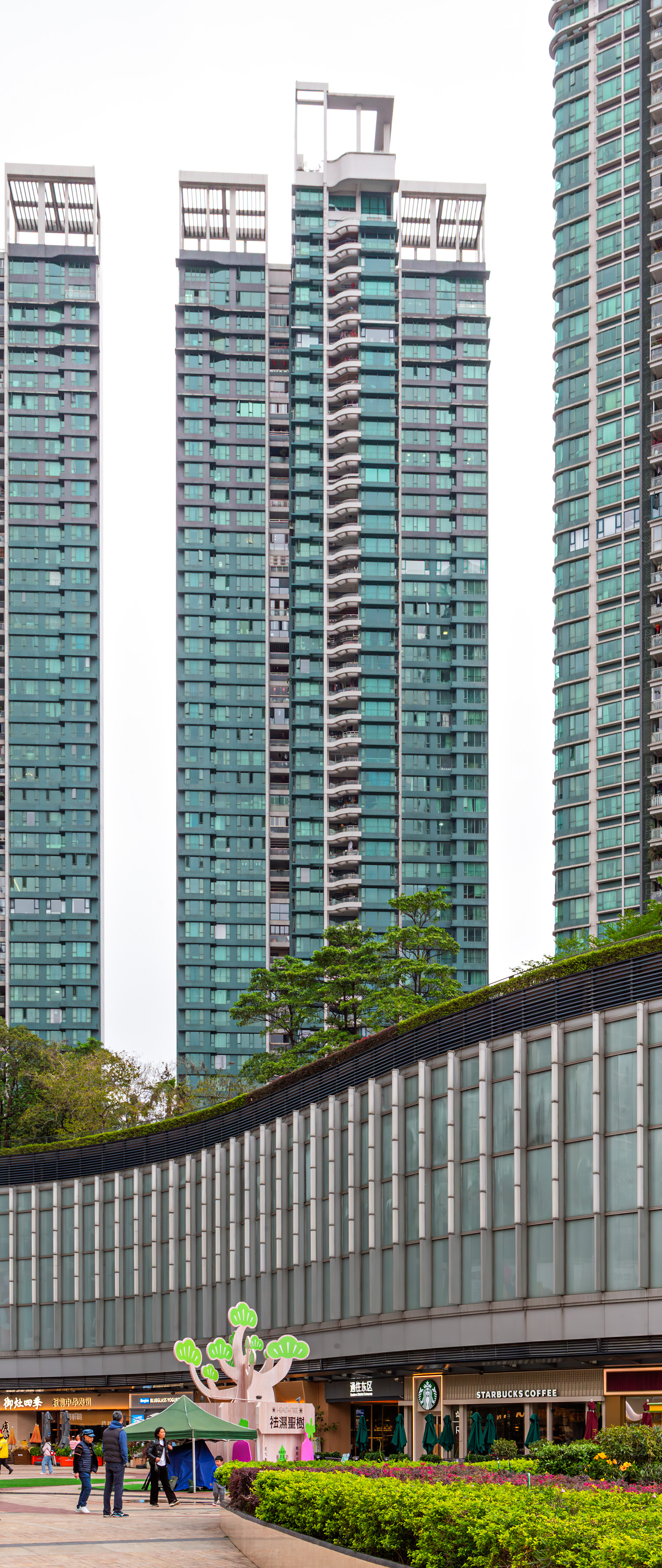 The Riverside 5, Guangzhou - View from the southwest. © Mathias Beinling