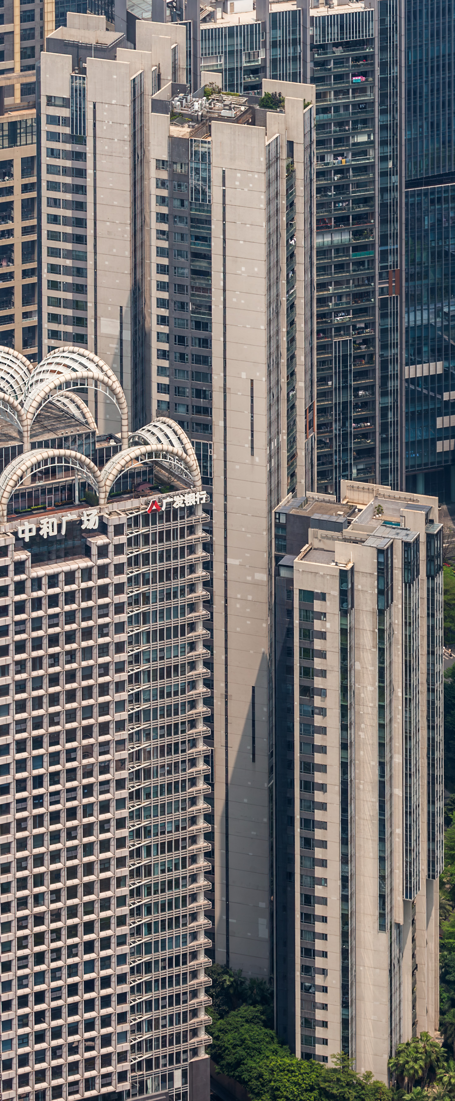 The Riviera A2, Guangzhou - View from Canton Tower. © Mathias Beinling