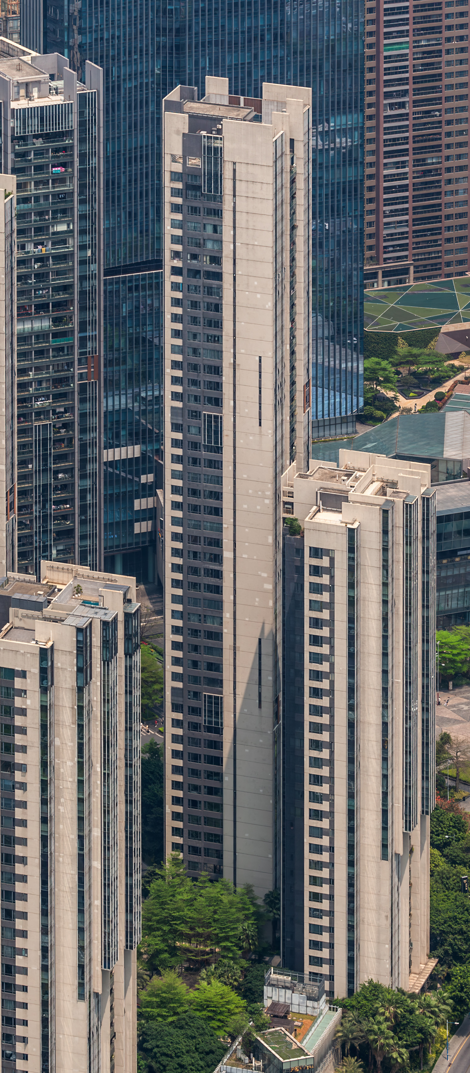 The Riviera A6, Guangzhou - View from Canton Tower. © Mathias Beinling