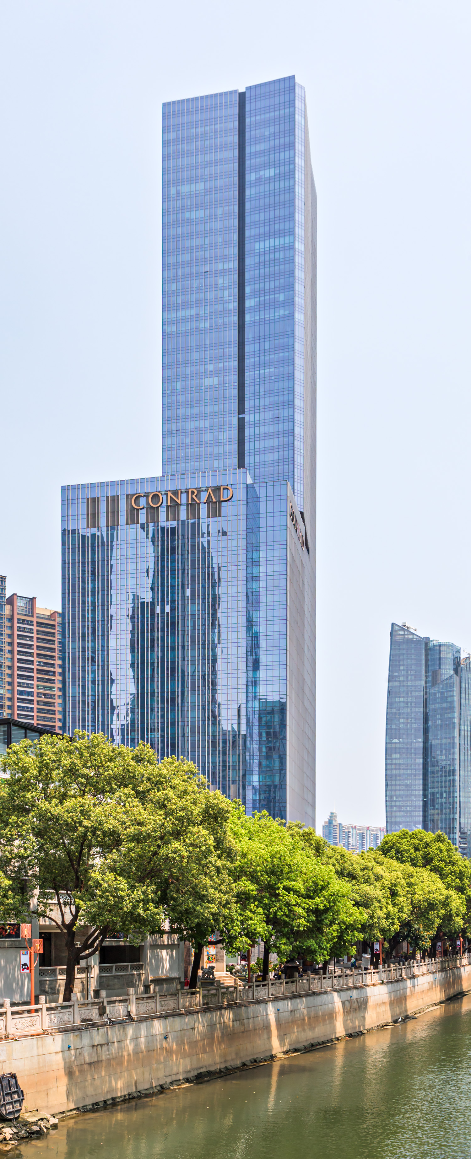Tianhui Plaza Tower C3, Guangzhou - View from the southwest. © Mathias Beinling