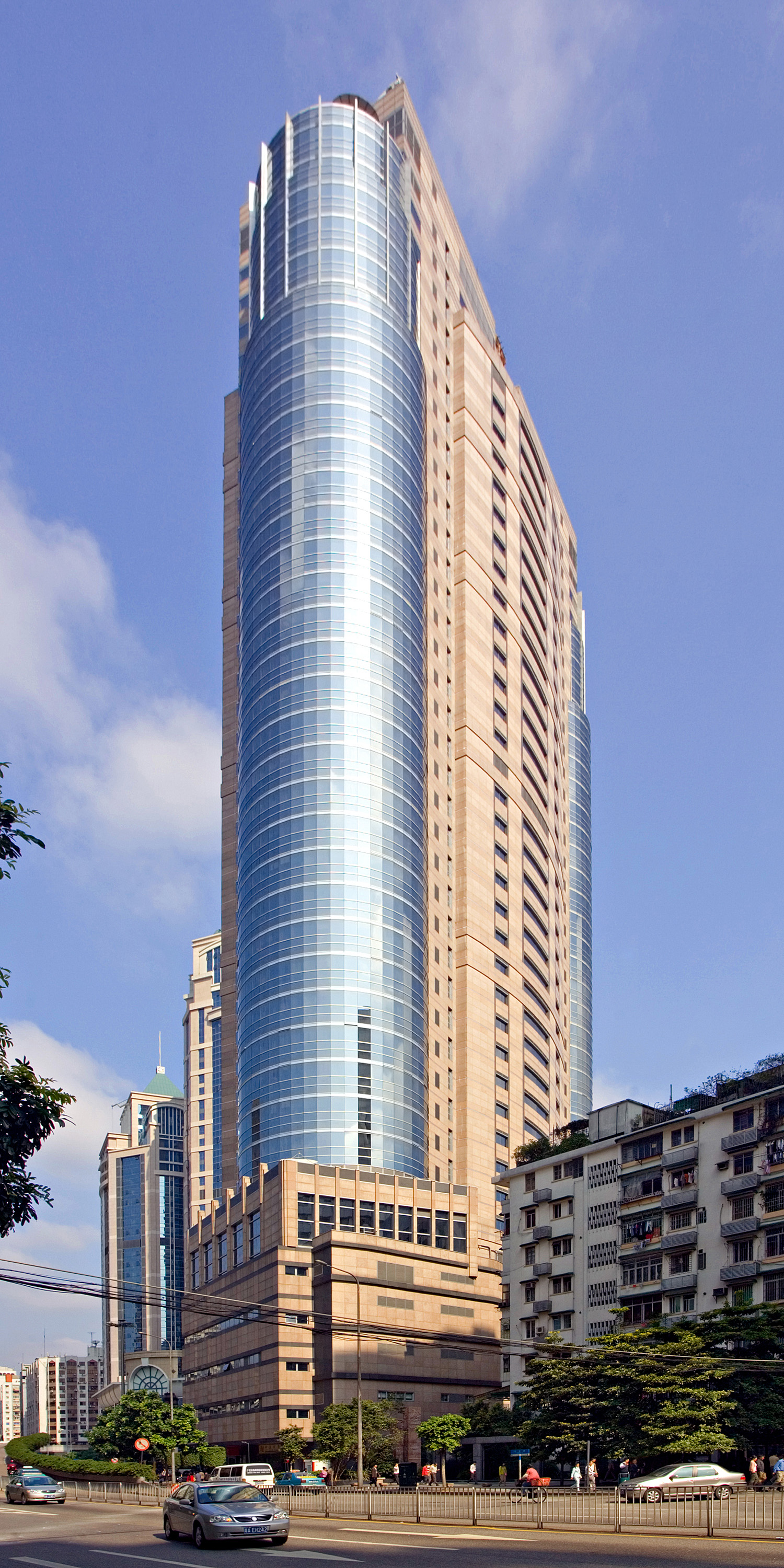 Times Property Centre, Guangzhou - View from the southwest. © Mathias Beinling