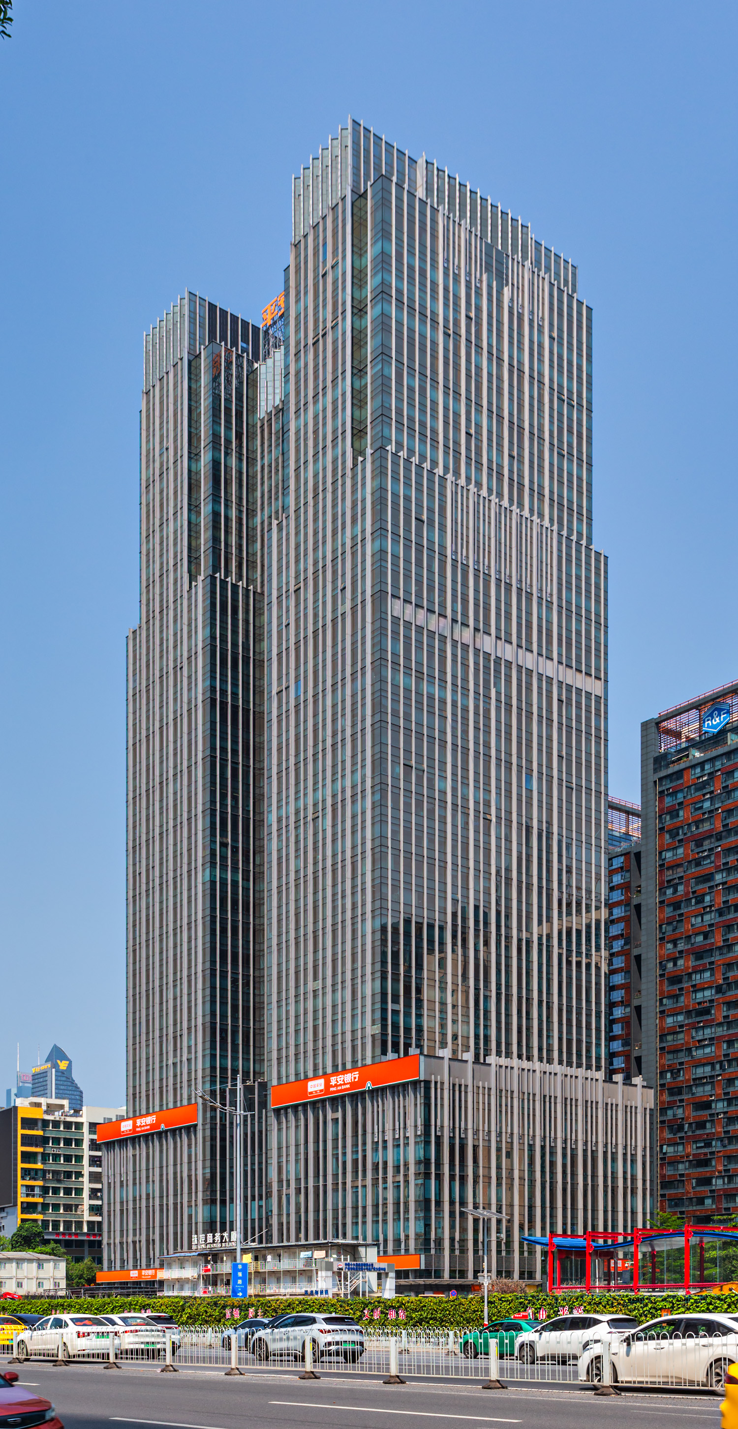 Zhukong International Center, Guangzhou - View from the southwest. © Mathias Beinling