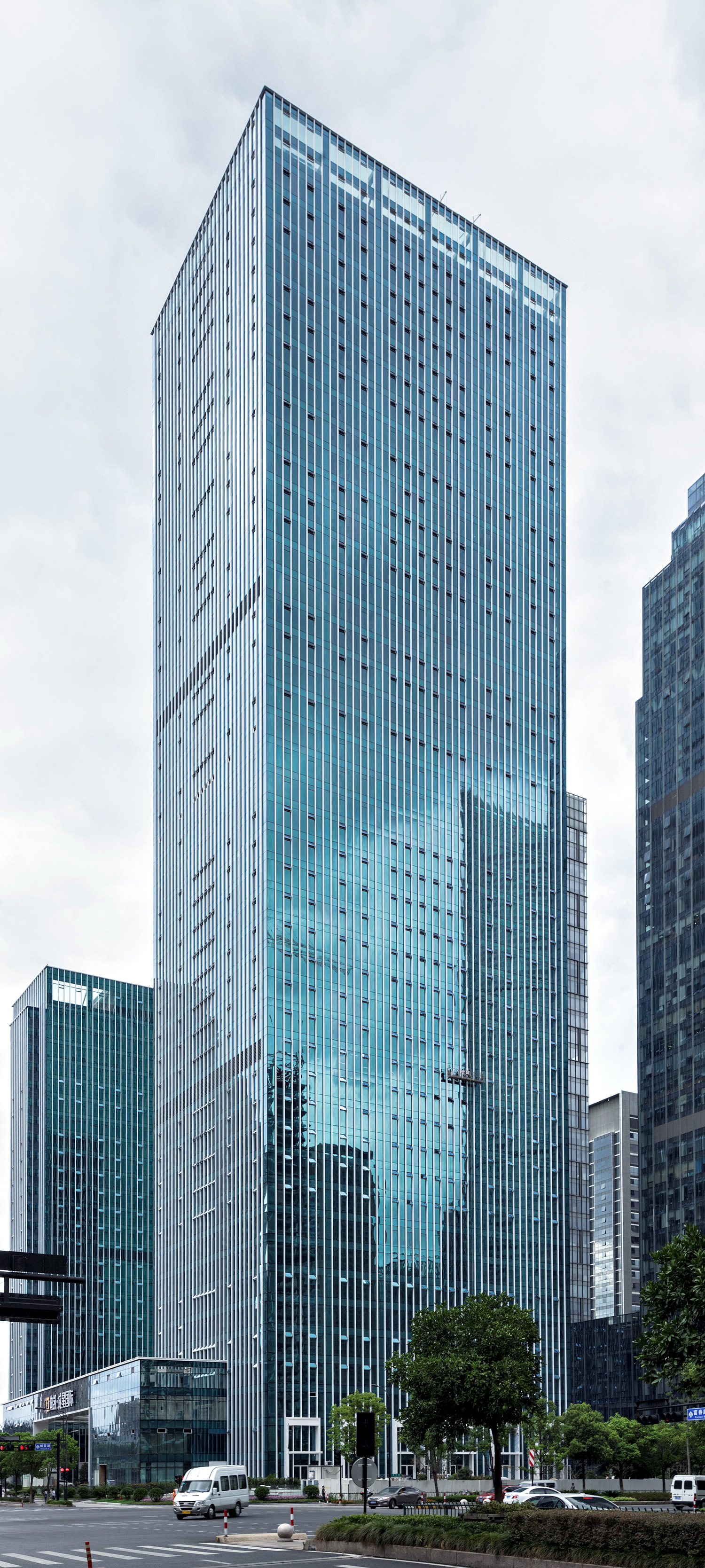 China Ting International Tower A, Hangzhou - View from the south. © Mathias Beinling
