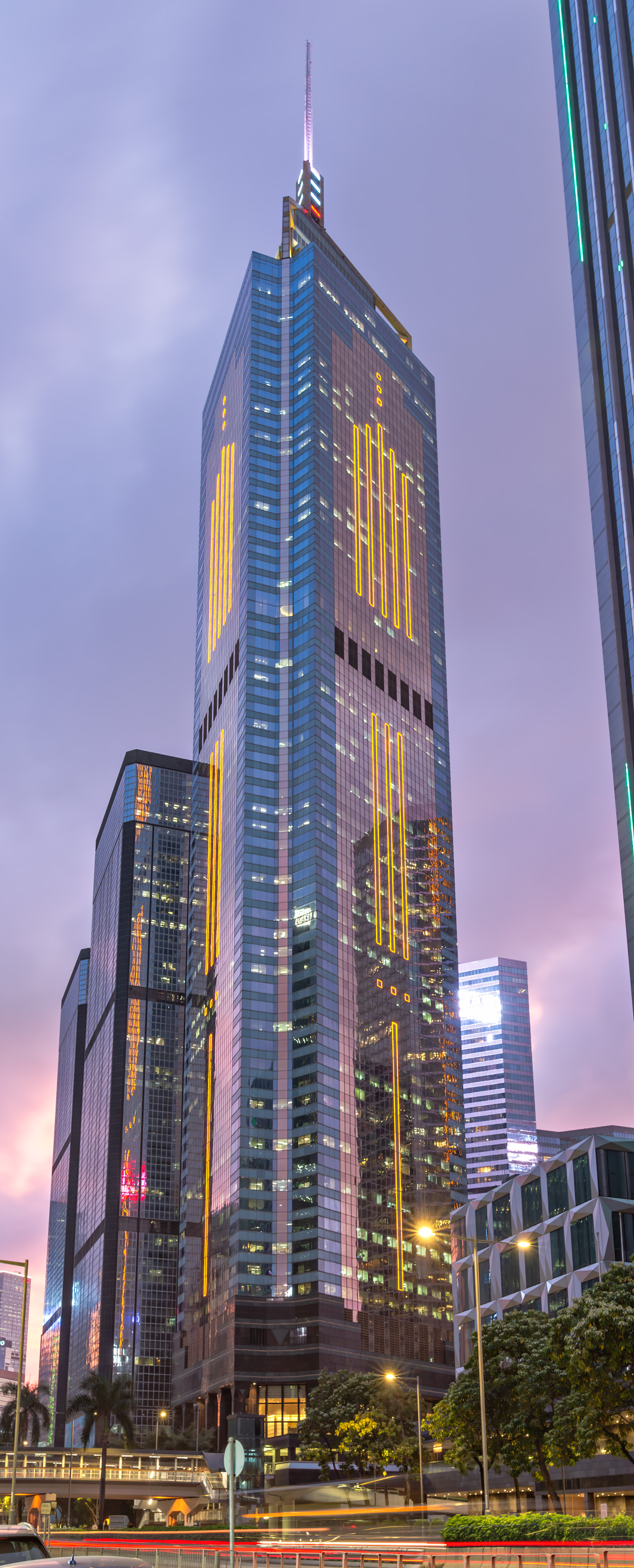 Central Plaza - View from the east
