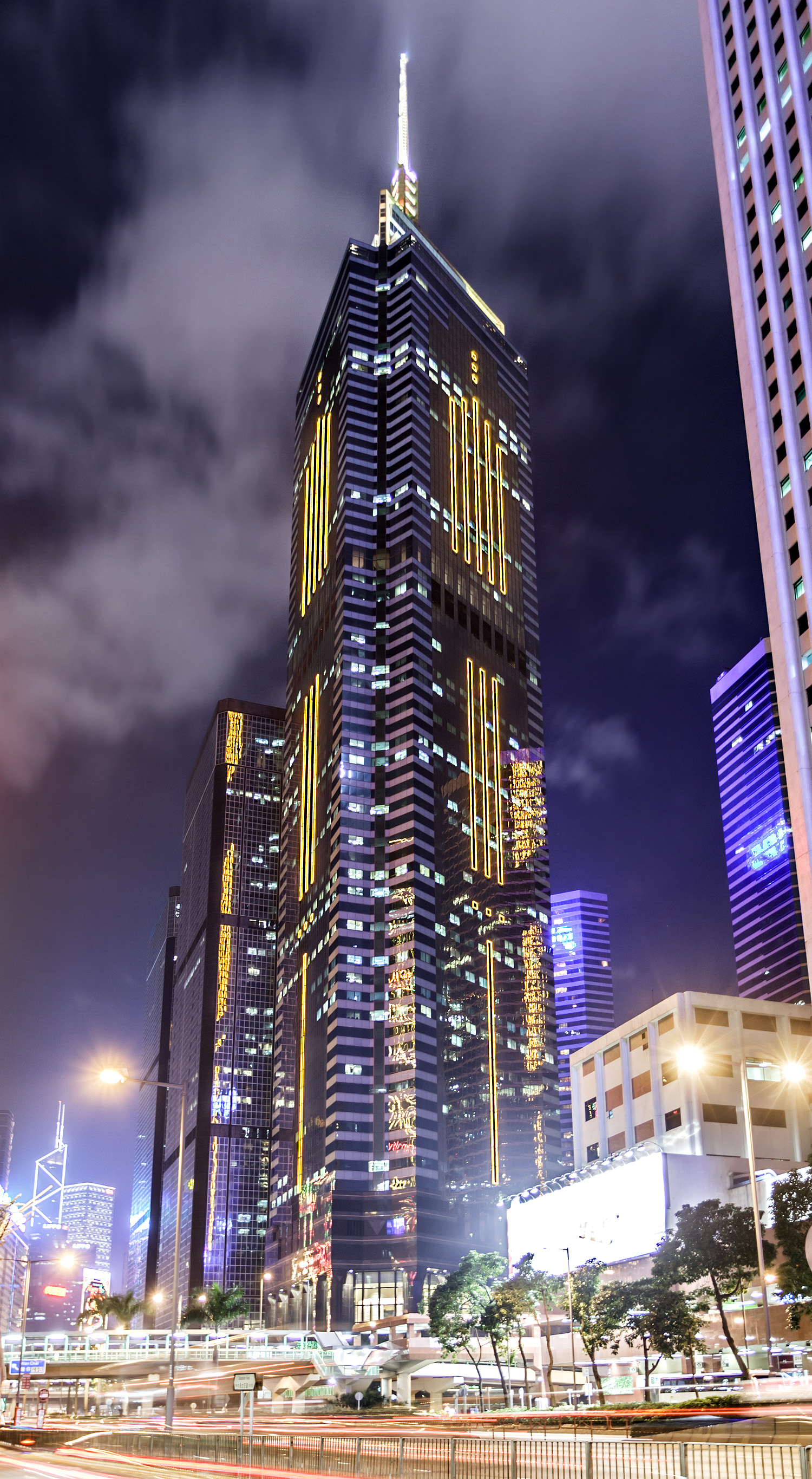 Central Plaza - View from the east in 2006