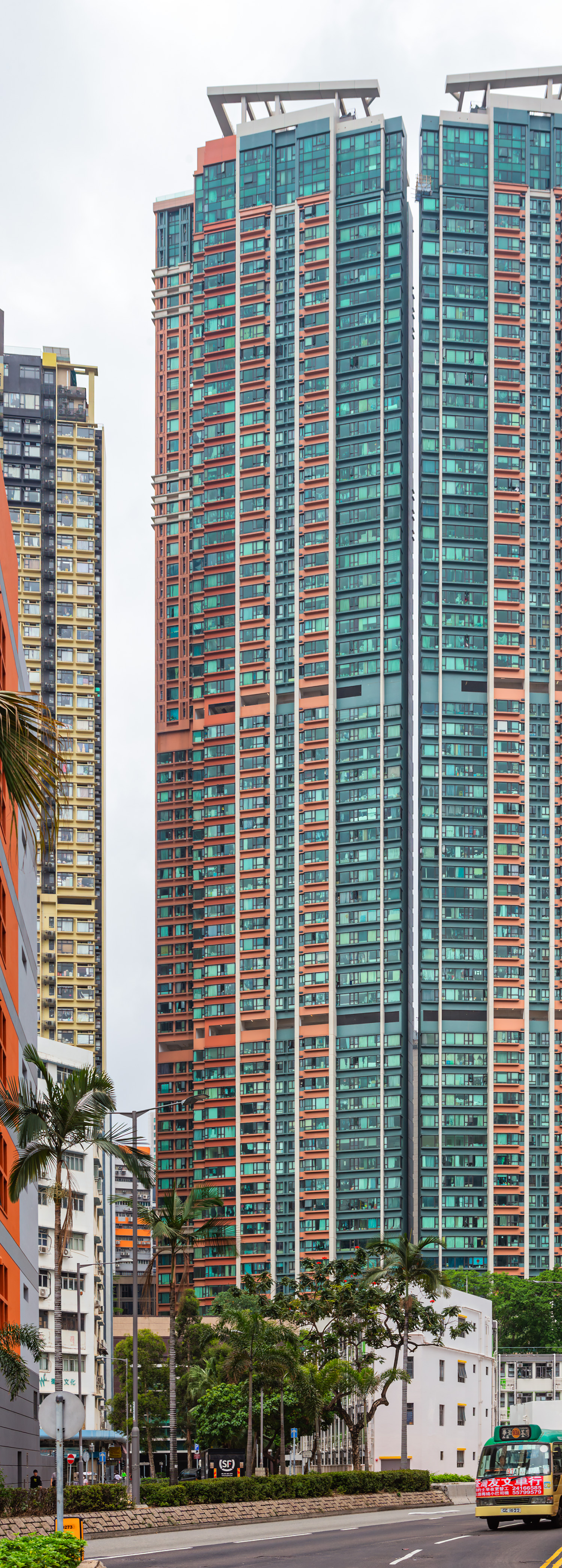 Chelsea Court Tower North - View from the northeast