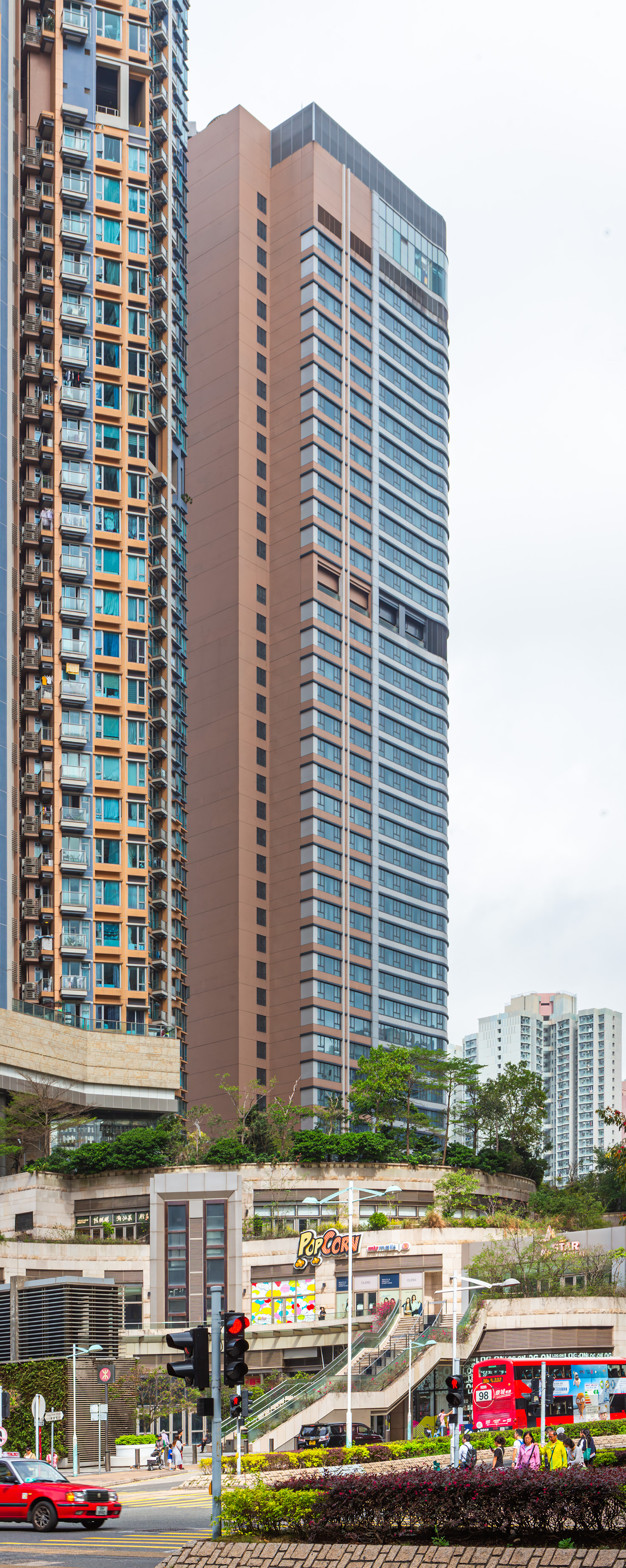 Crowne Plaza Hong Kong Kowloon East - View from the southeast