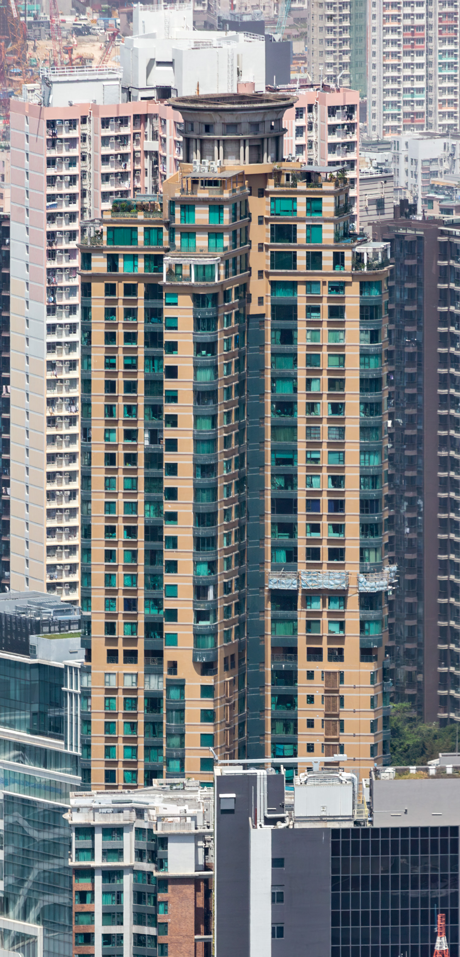 Ellery Terrace Kowloon - View from International Commerce Centre