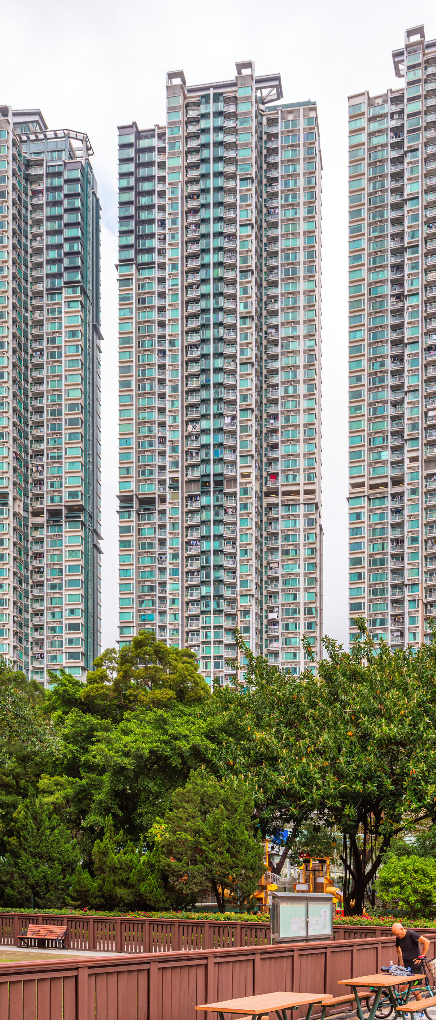 Festival City I Tower 2 - View from the southeast