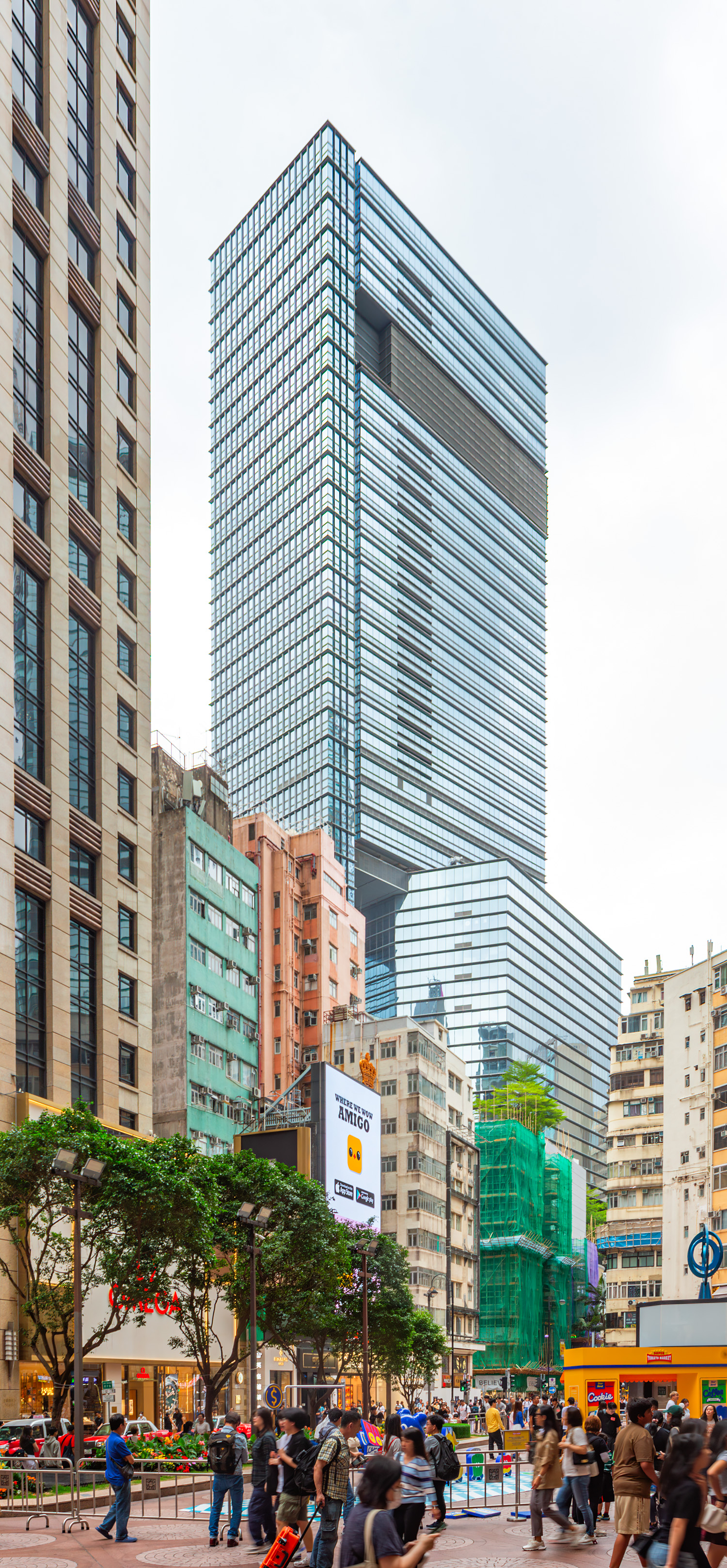 Hysan Place - View from the southwest