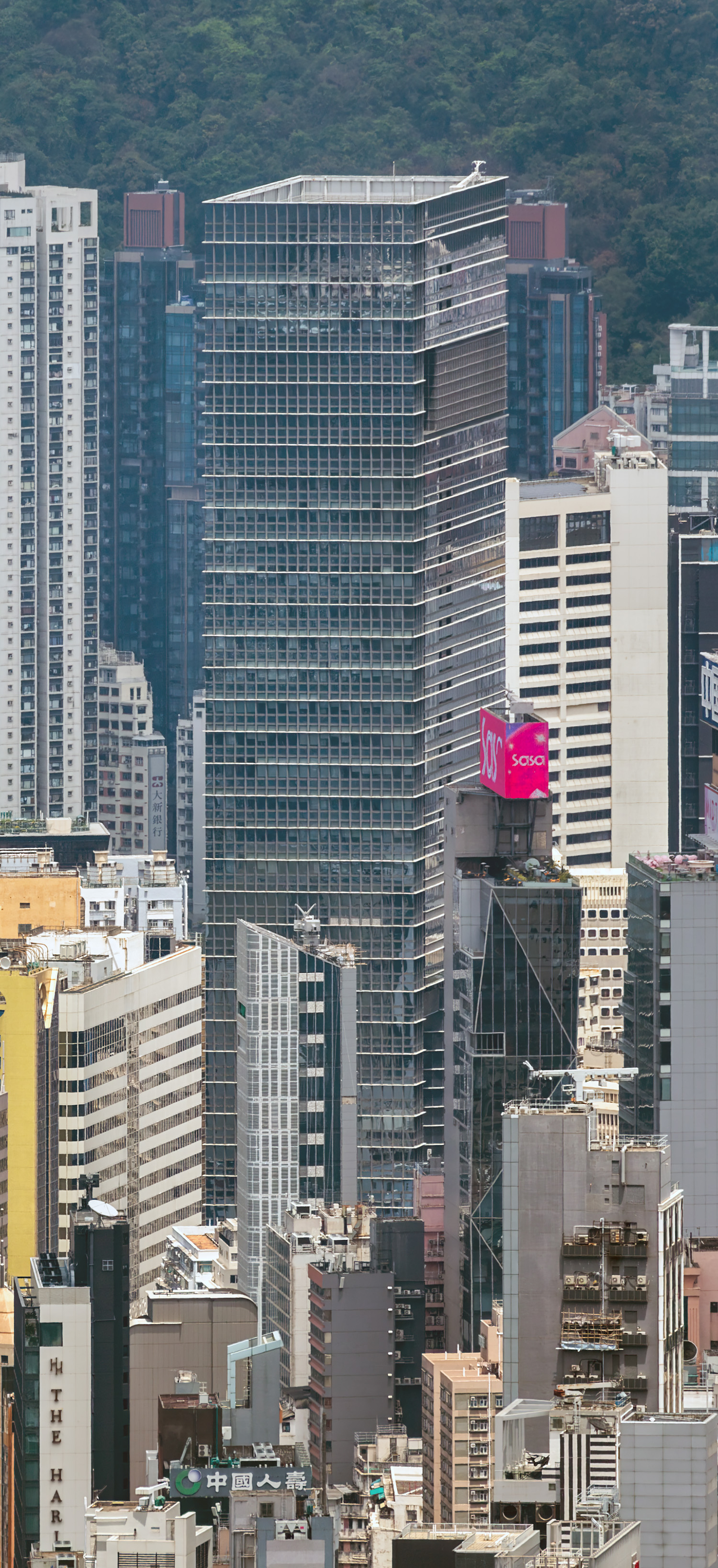 Hysan Place - View from Peak Tower