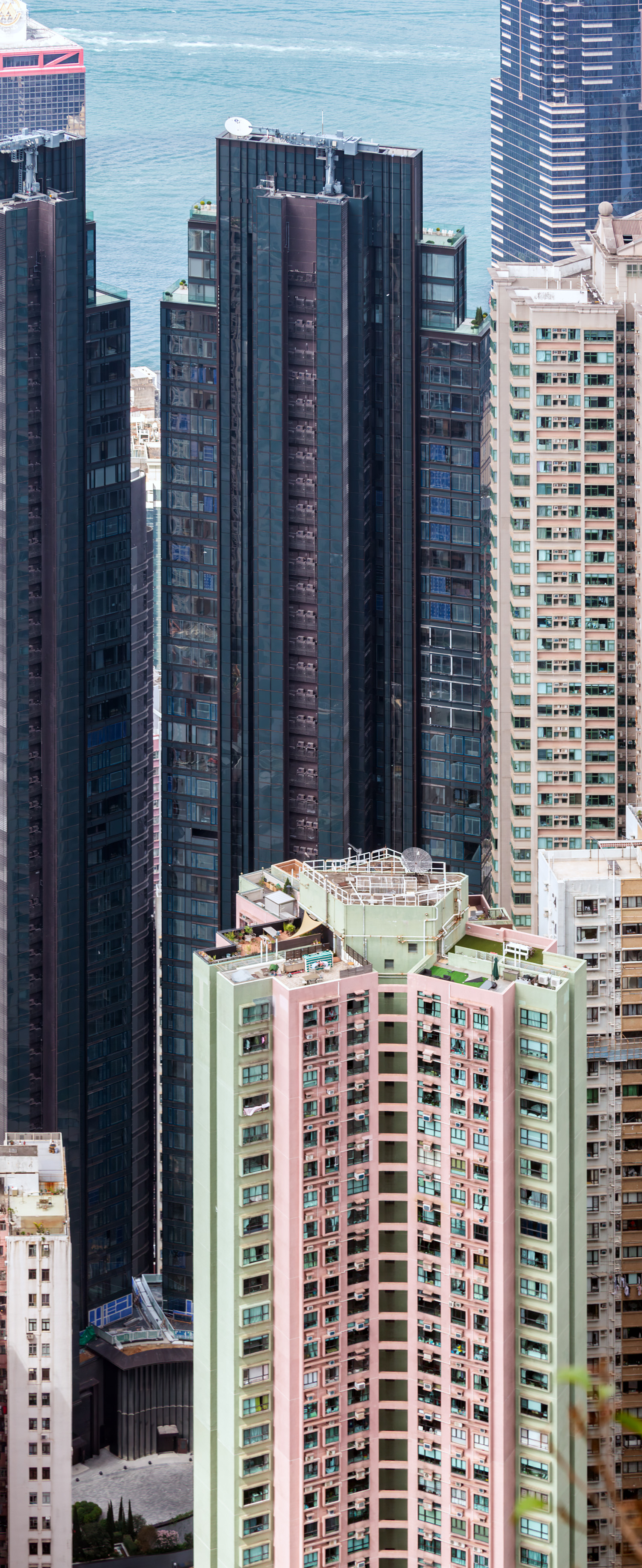 Merry Terrace Redevelopment (East Tower) - View from Lugard Road