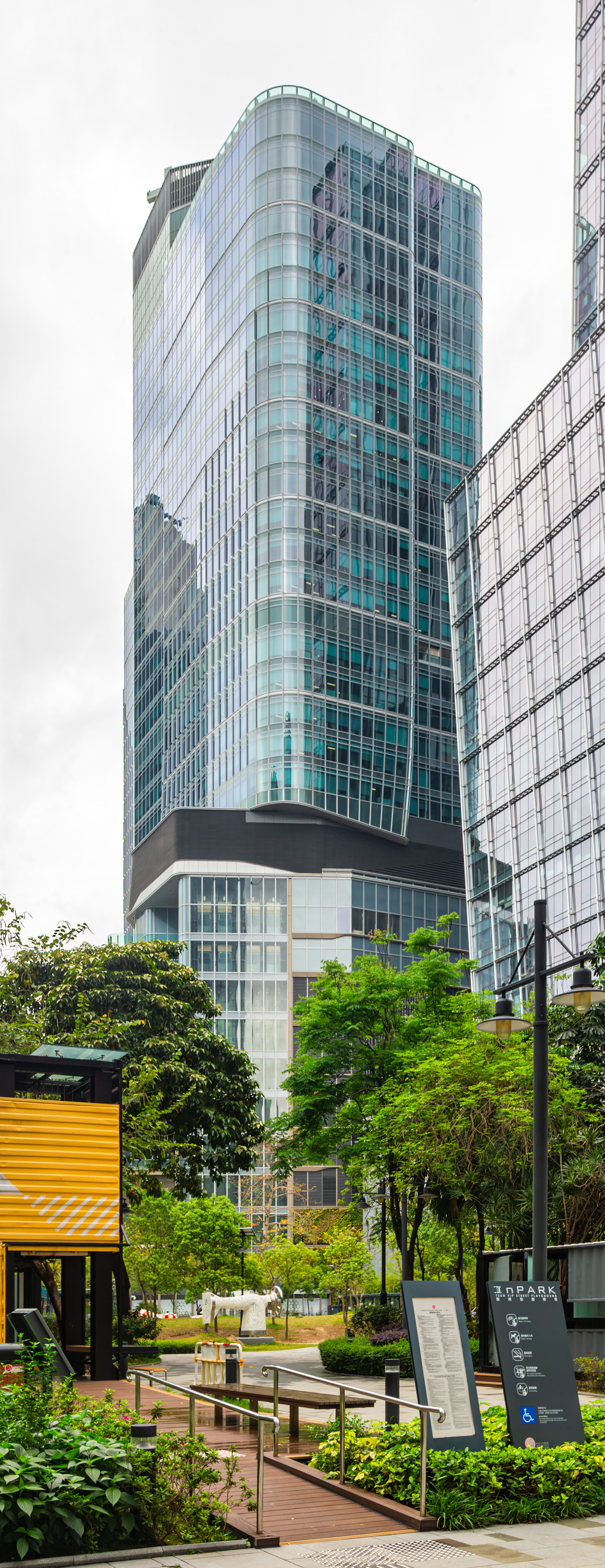 Millennium City 8 Tower 1 - View from the southeast