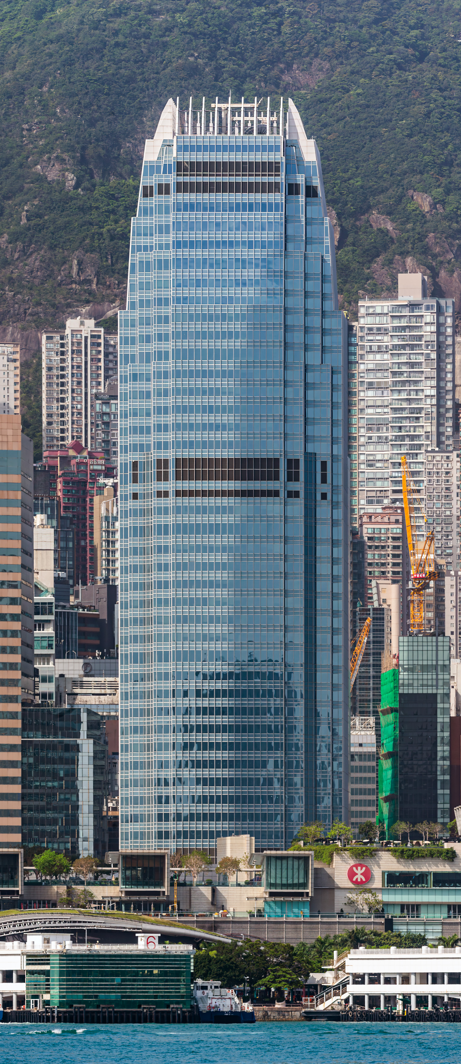 One International Finance Centre - View across Victoria Harbour