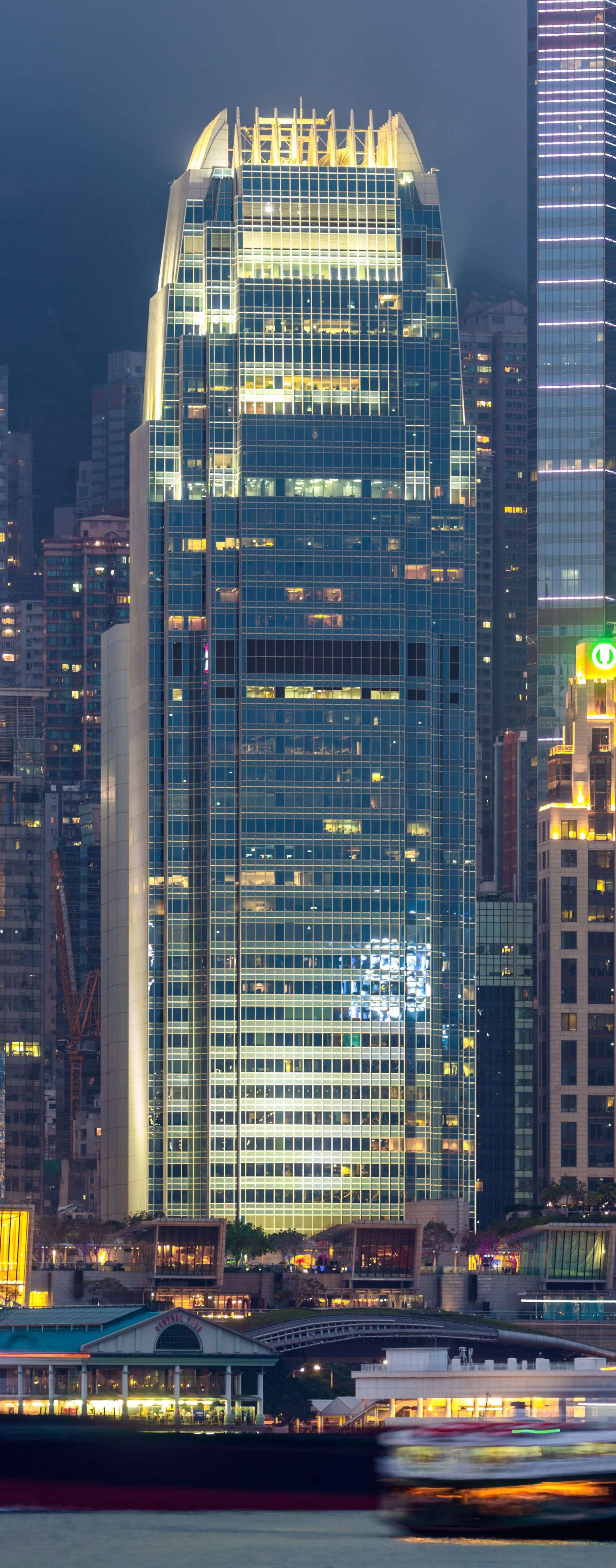 One International Finance Centre - View across Victoria Harbour