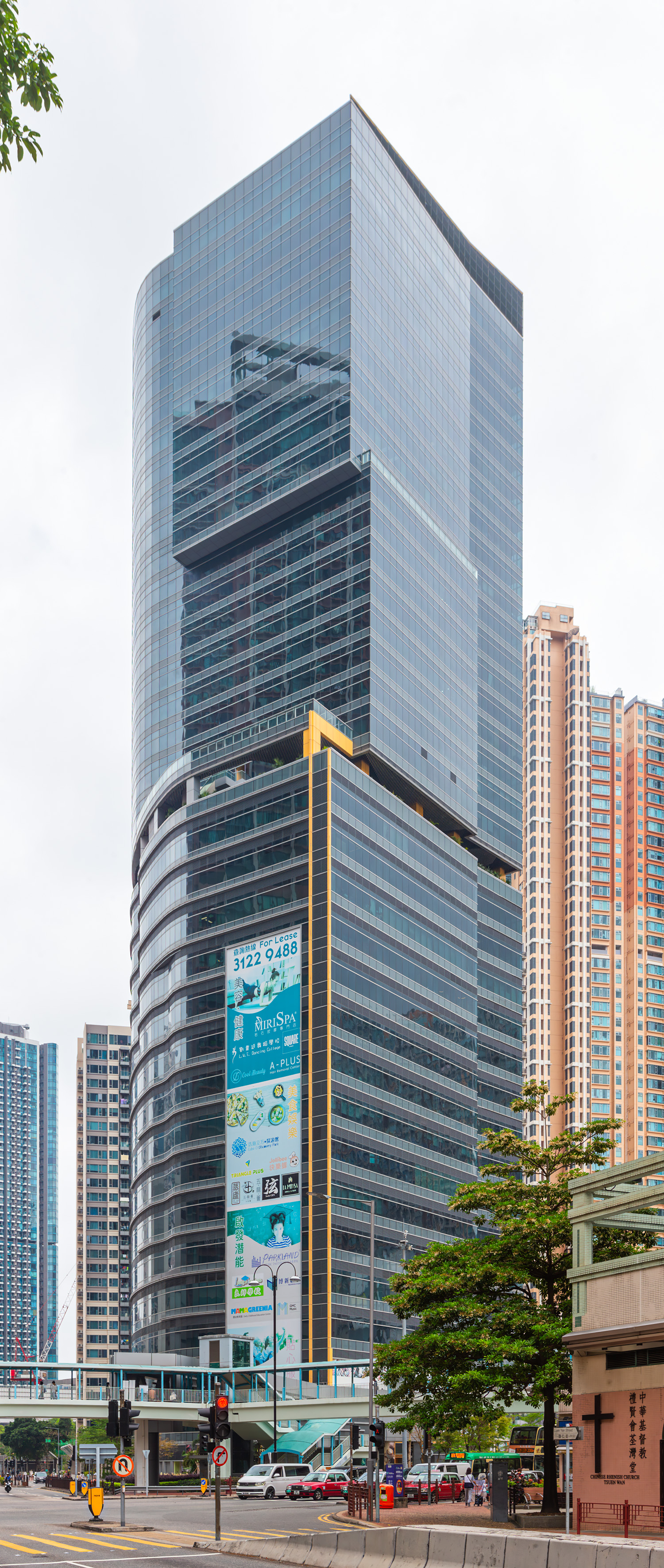 Plaza 88 - View from the east