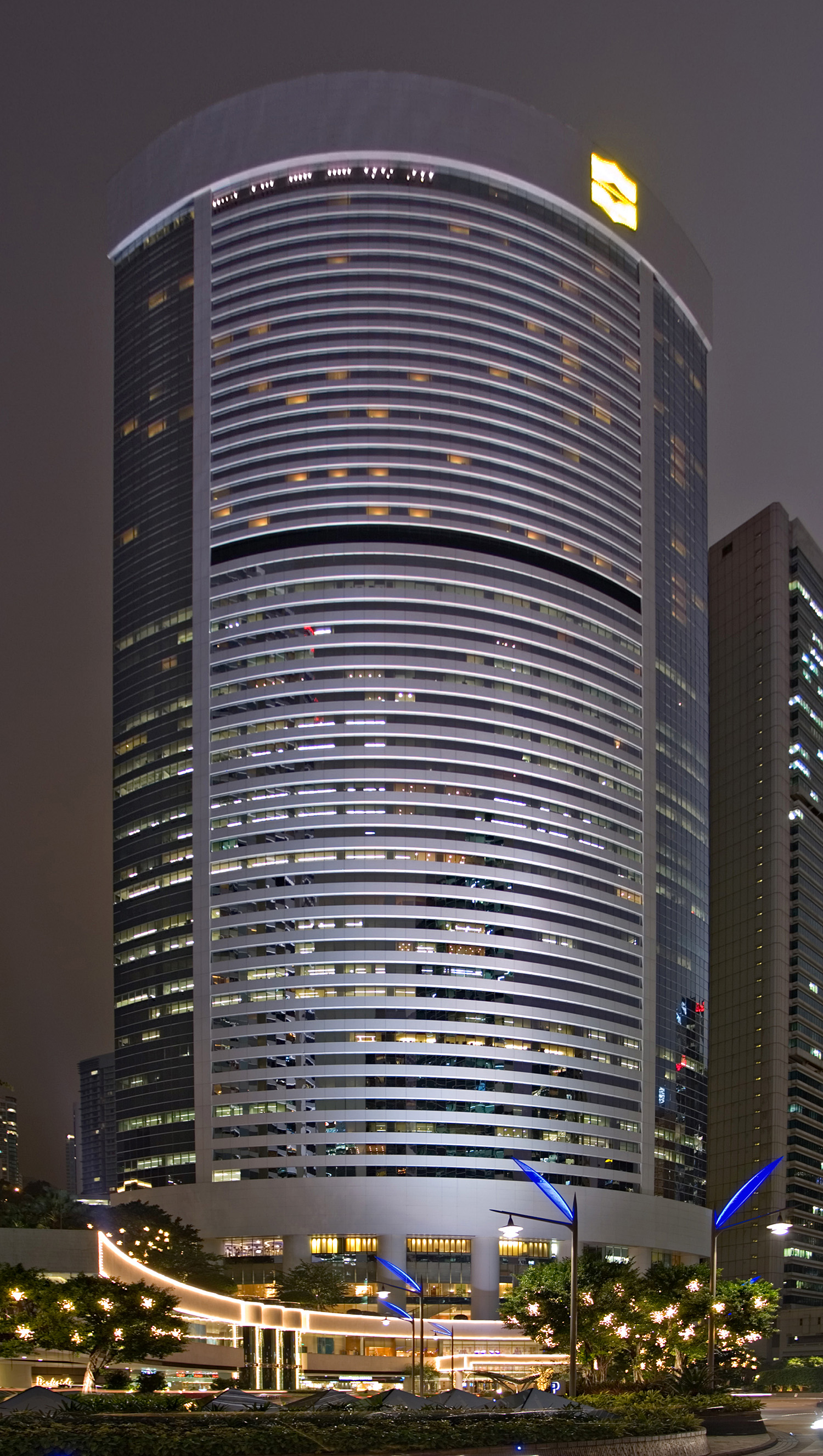 Shangri-La Hotel - View from the east