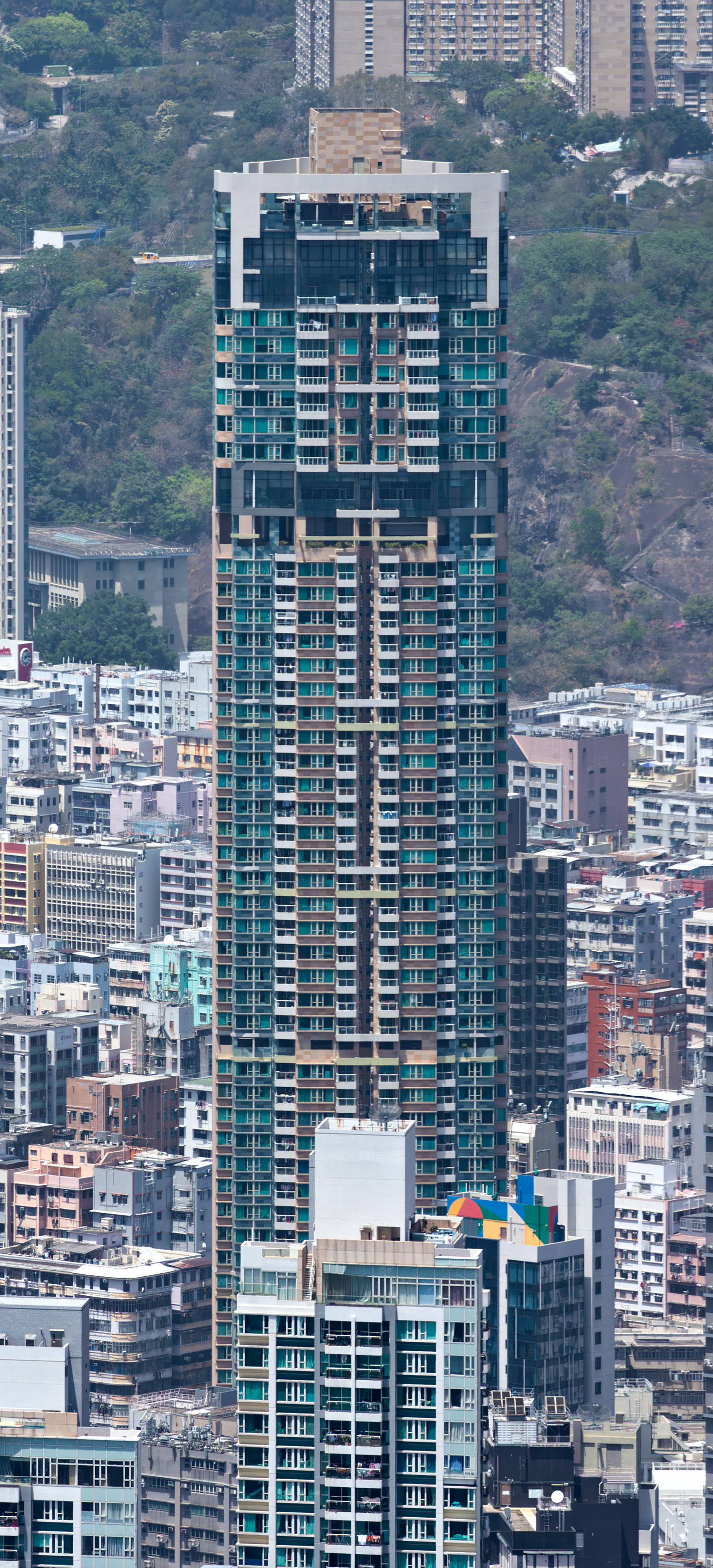 Shining Heights - View from International Commerce Centre