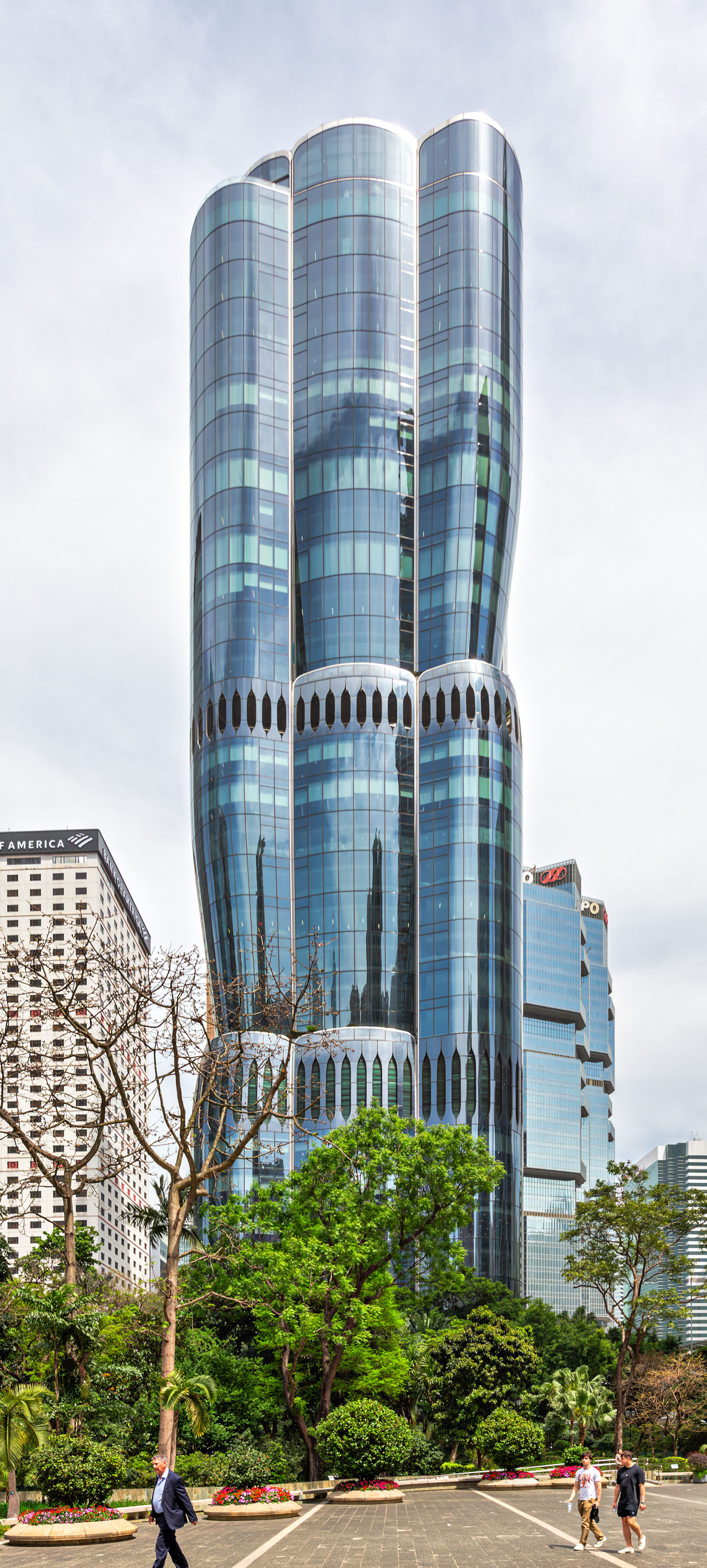 The Henderson - View from the west