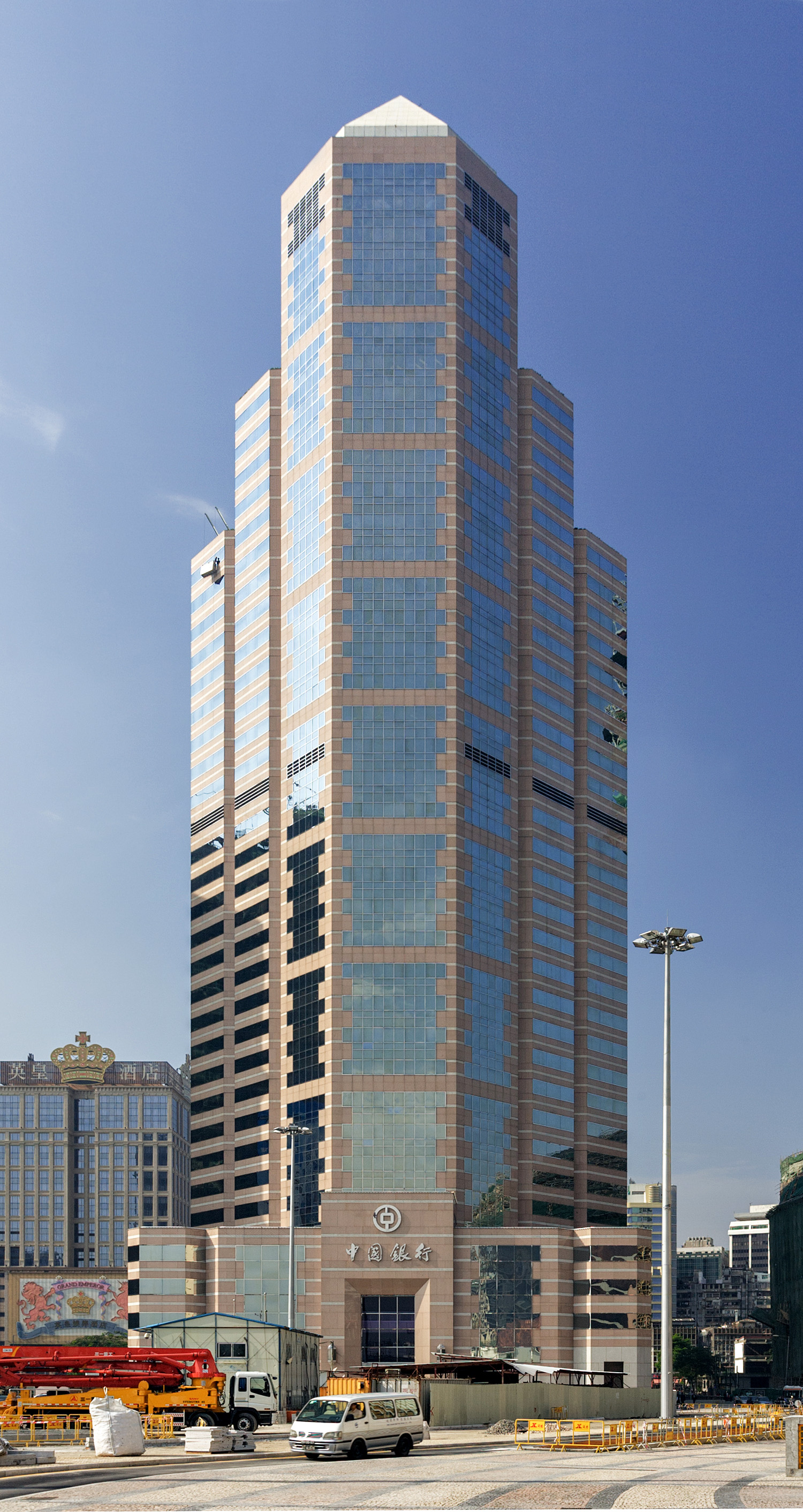 Bank of China, Macau - View from the southeast. © Mathias Beinling
