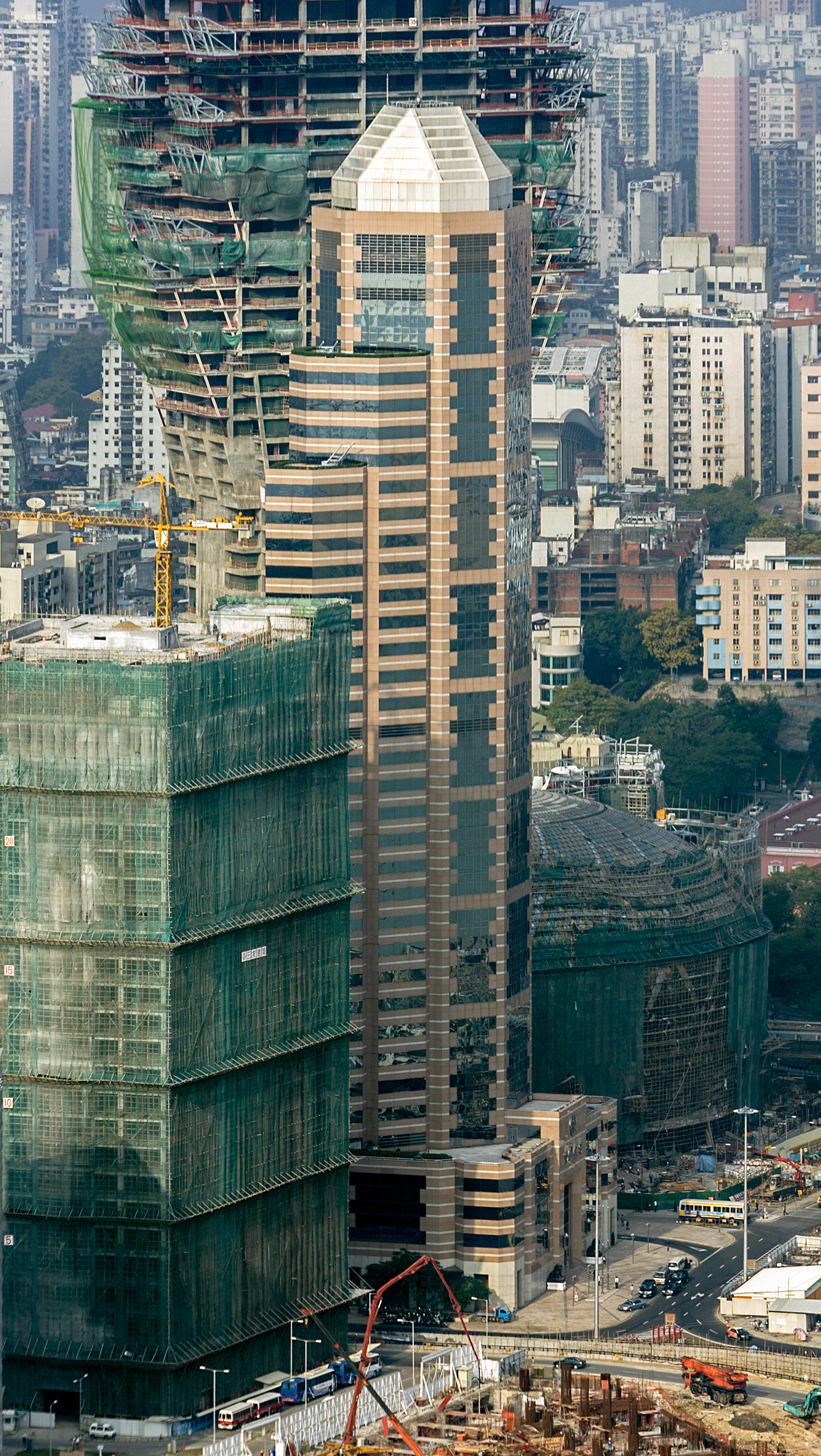 Bank of China, Macau - View from Macau Tower. © Mathias Beinling