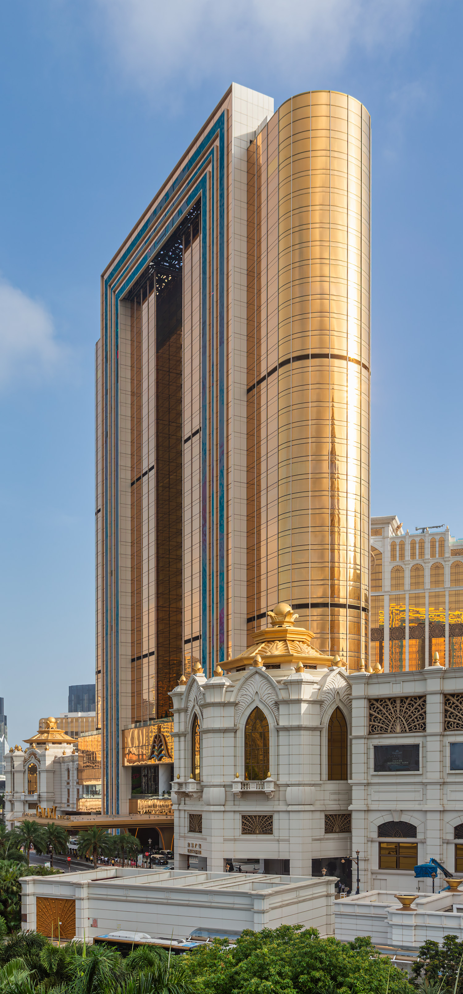 Galaxy Macau Phase III - View from Pai Kok Station