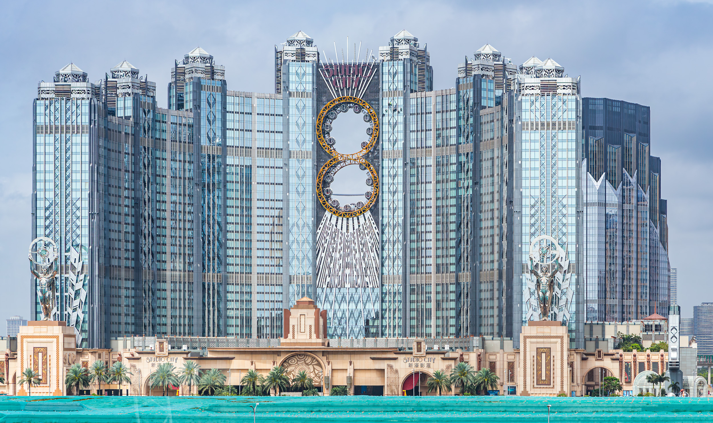 Studio City, Macau - View from the east. © Mathias Beinling