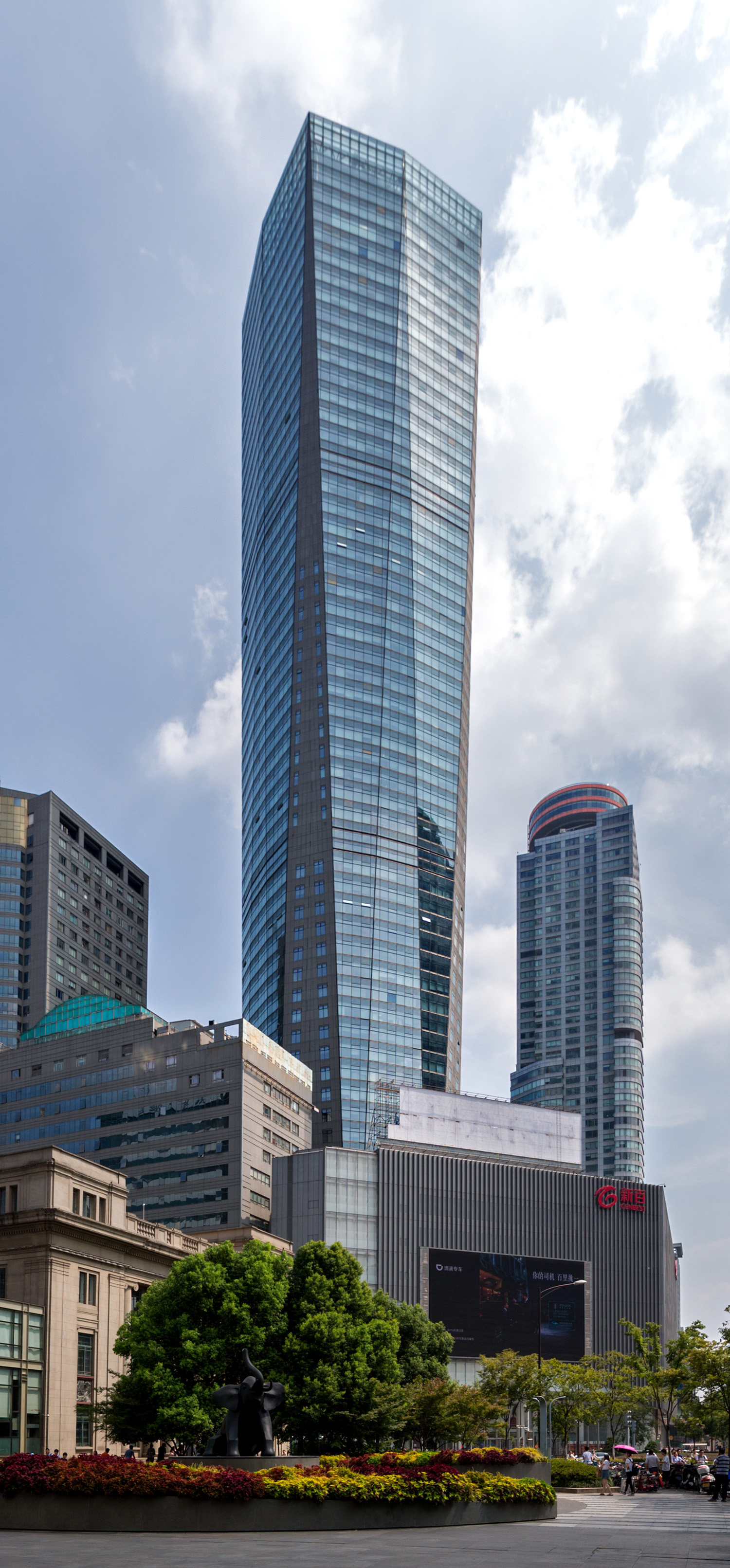 Xinjiekou Department Store Phase 2, Nanjing - View from the northwest. © Mathias Beinling