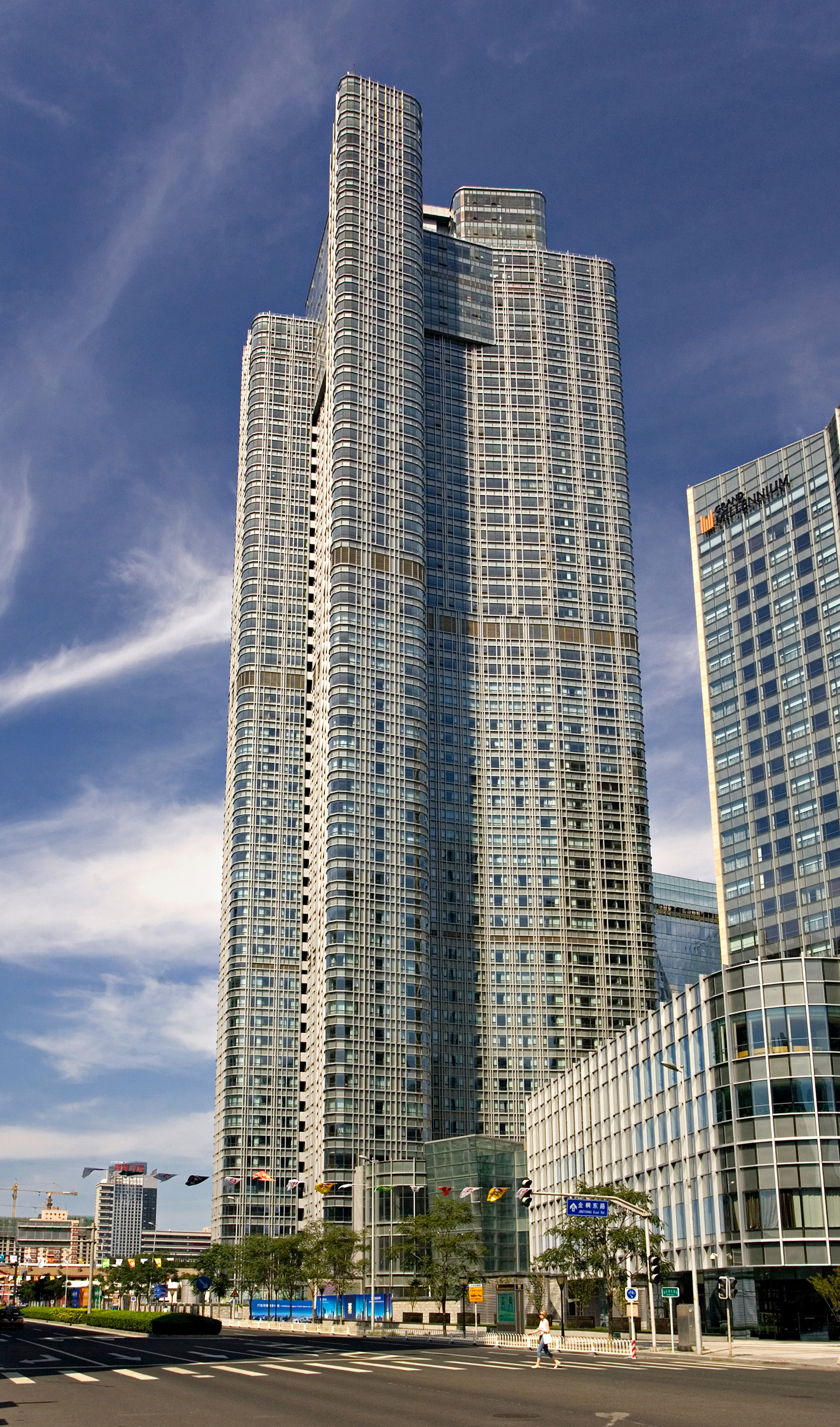 Fortune Heights, Peking - View from the southwest. © Mathias Beinling
