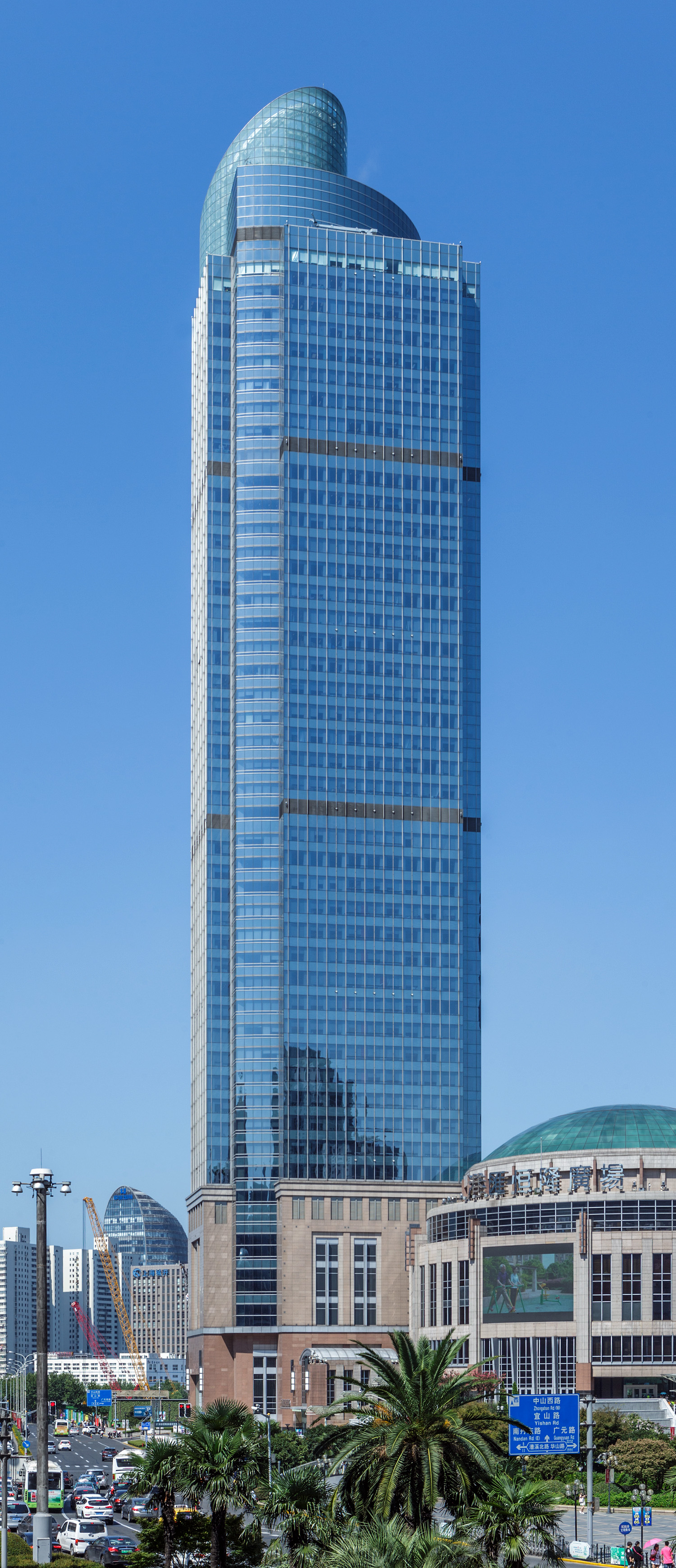 66 Tower 2, Shanghai - View from the east. © Mathias Beinling