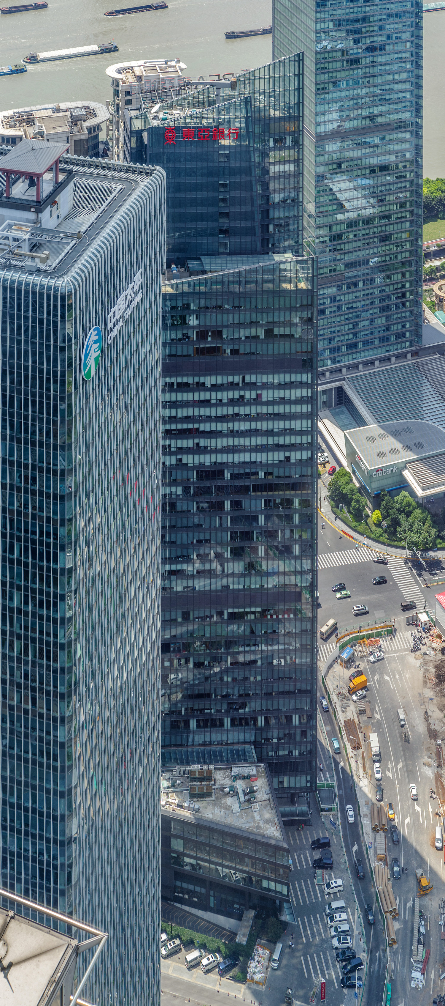 BEA Financial Tower, Shanghai - Behind Taiping Financial Tower seen from Jin Mao Tower. © Mathias Beinling