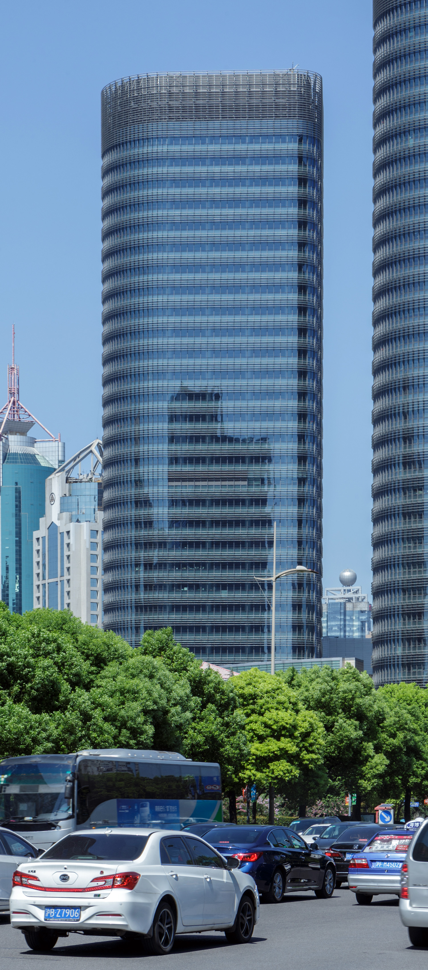 Century Link Tower B, Shanghai - View from the east. © Mathias Beinling
