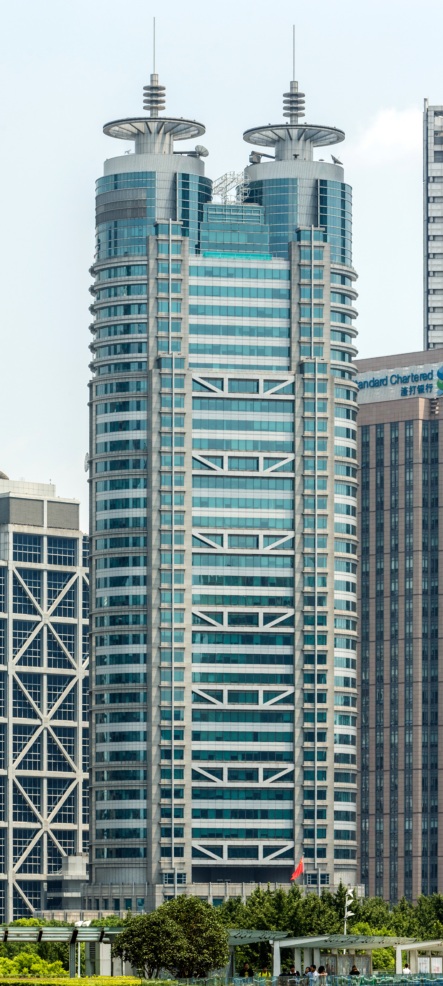China Insurance Mansion, Shanghai - View from the west. © Mathias Beinling