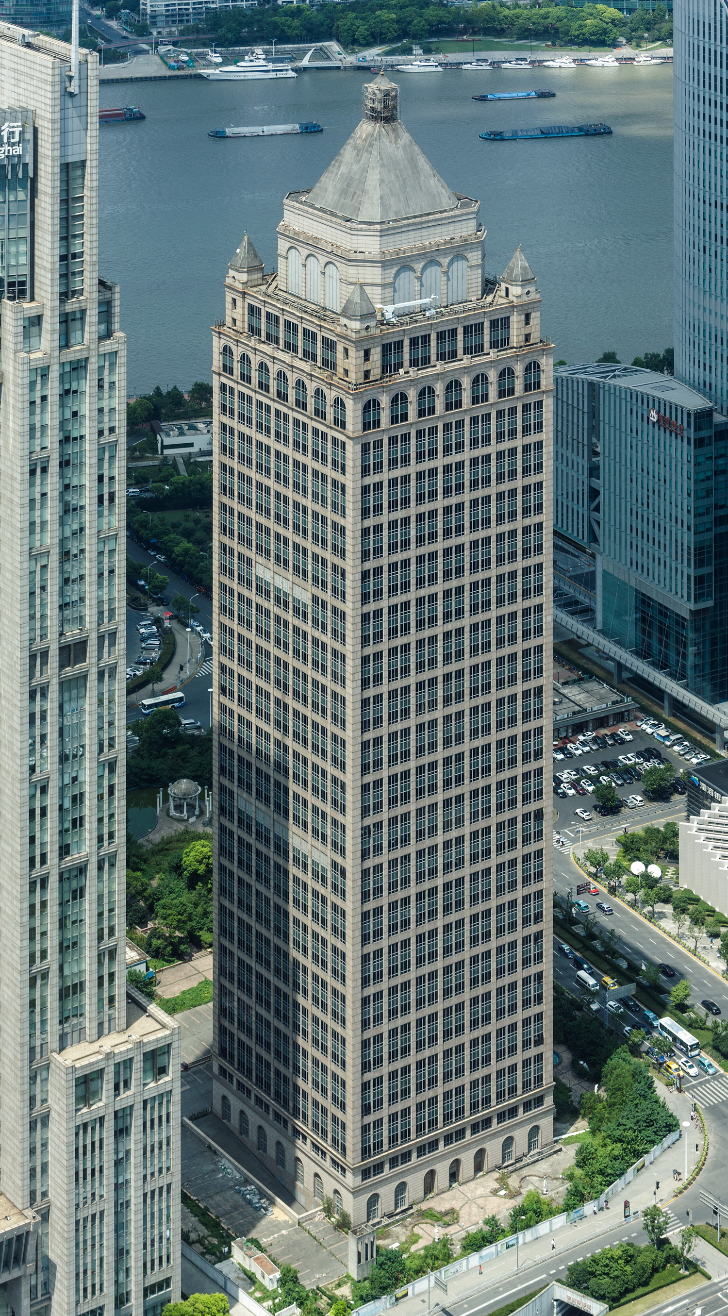 Golden Landmark, Shanghai - View from Jin Mao Tower. © Mathias Beinling