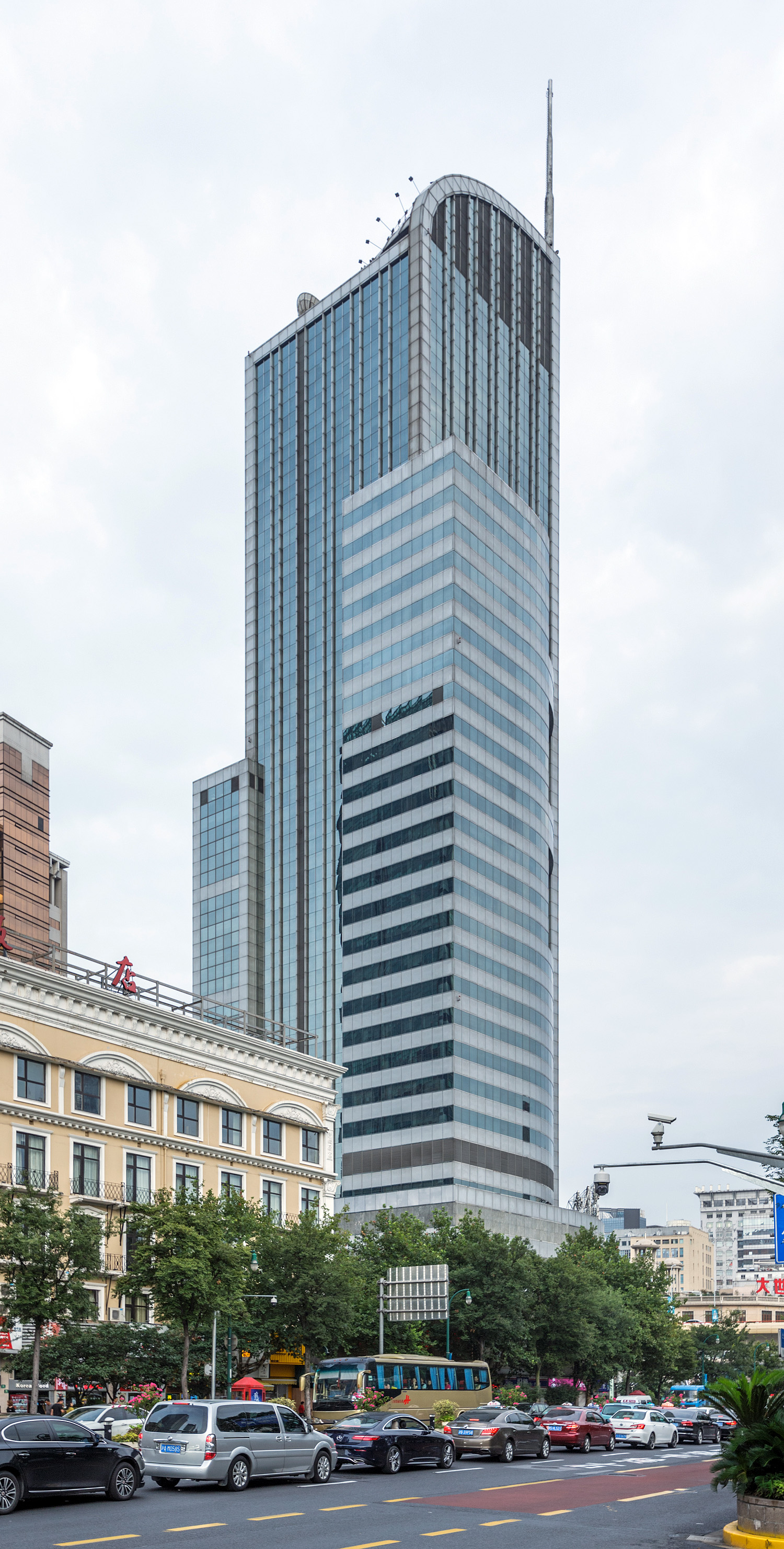 Harbour Ring Plaza, Shanghai - View from the northwest. © Mathias Beinling