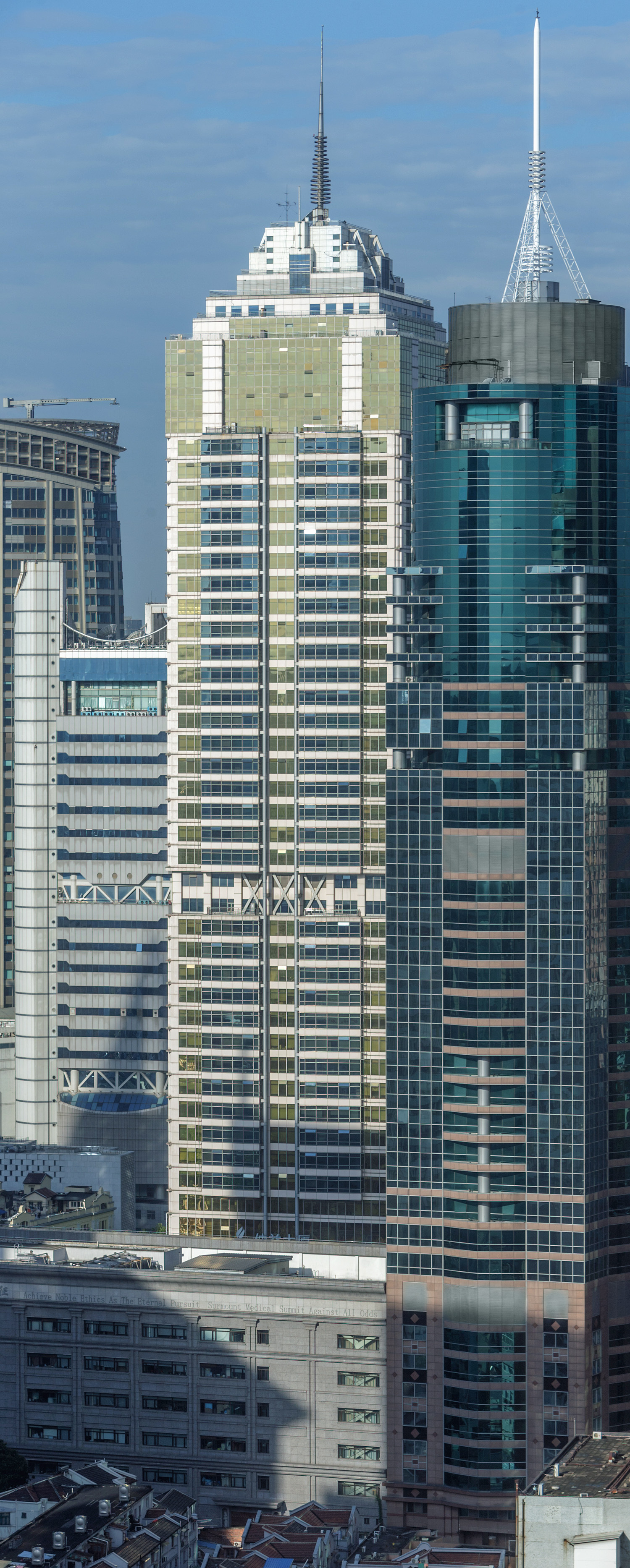 Nan Zheng Mansion, Shanghai - View from Radisson New World Hotel. © Mathias Beinling
