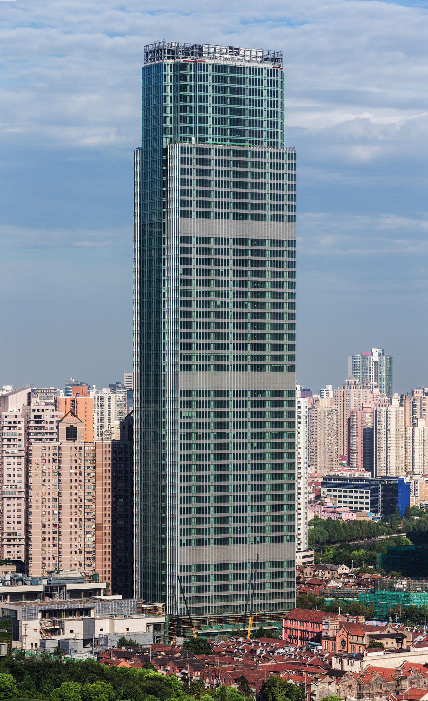 One Museum Place, Shanghai - View from Radisson New World Hotel. © Mathias Beinling