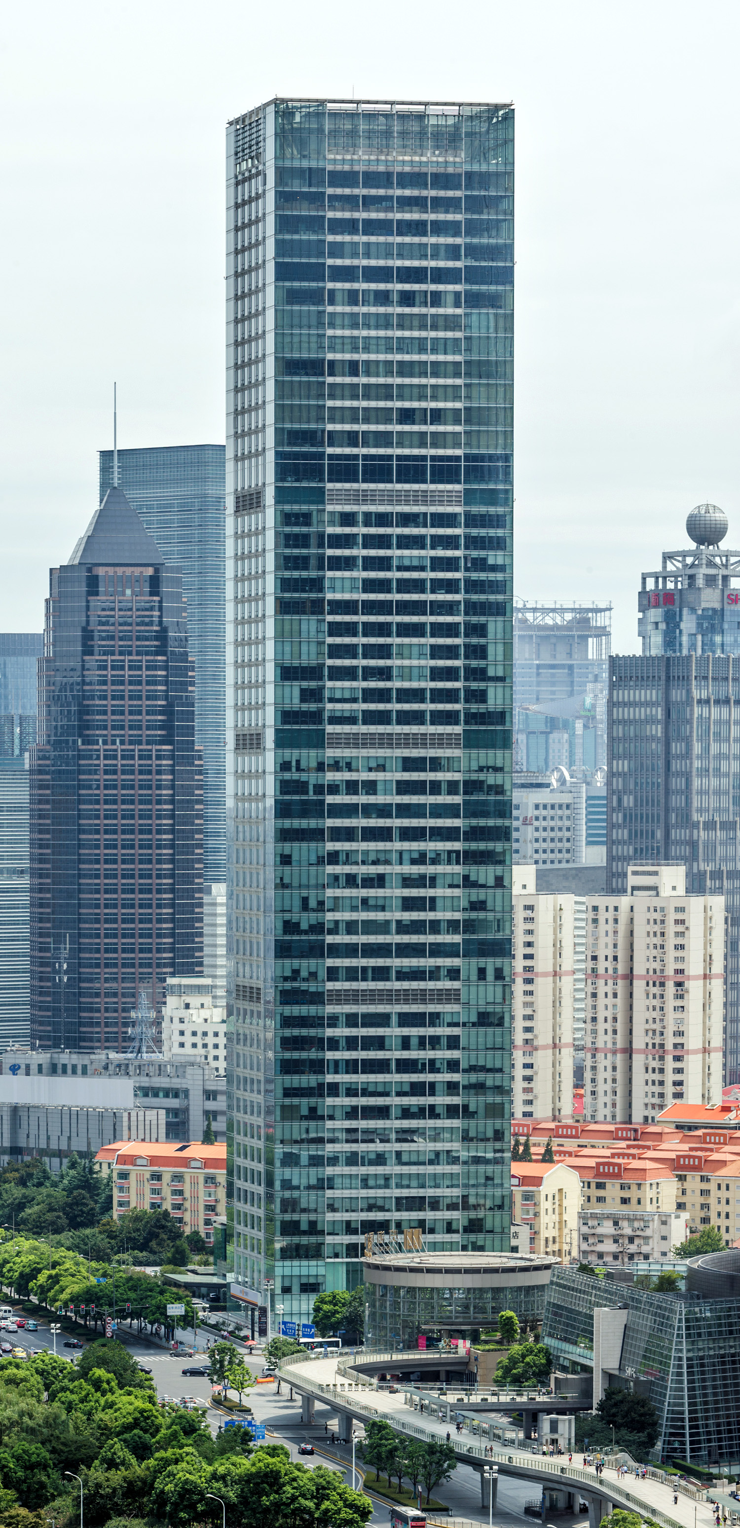 Regent Shanghai Pudong, Shanghai - View from Oriental Pearl Tower. © Mathias Beinling