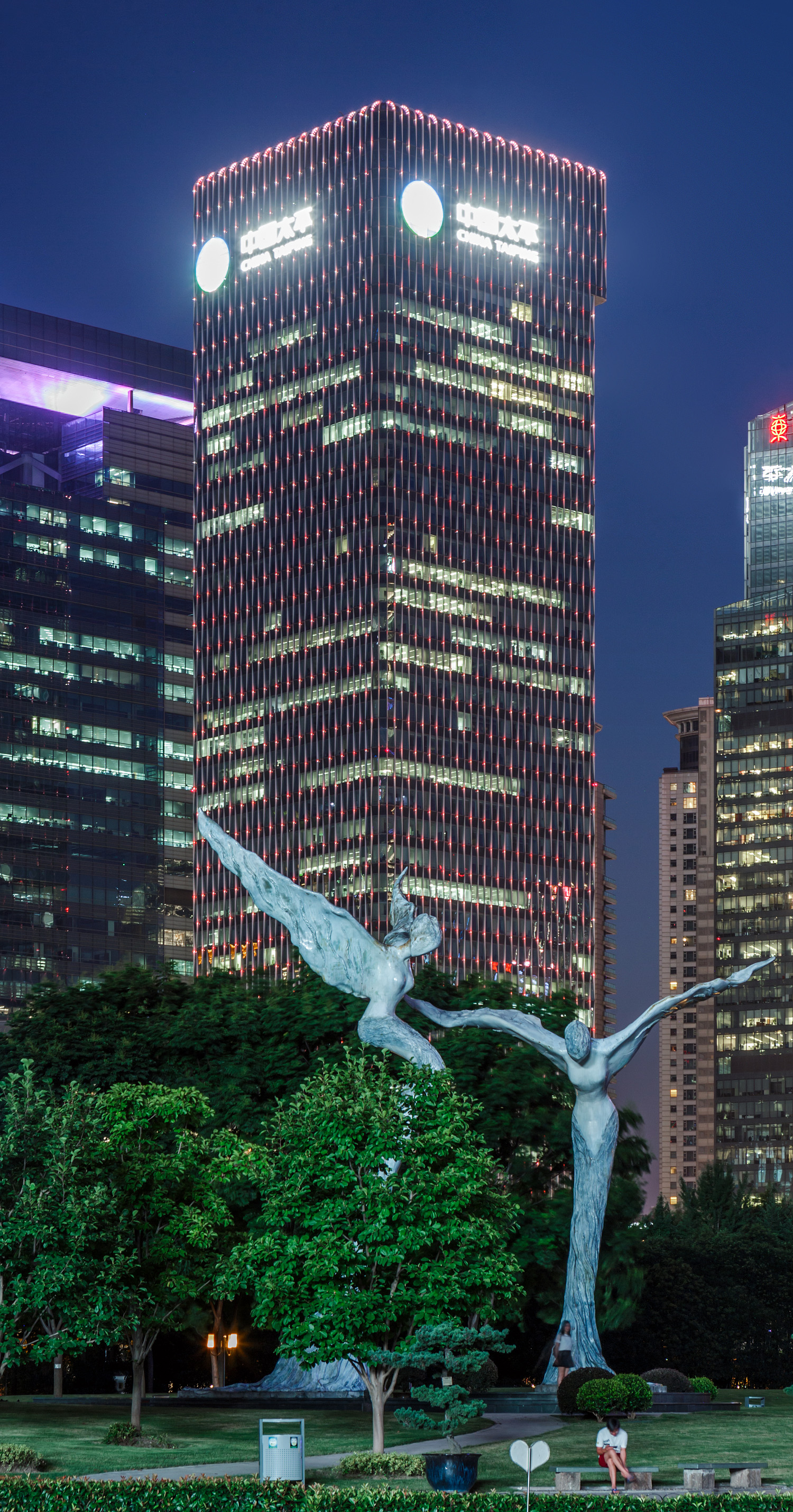 Taiping Financial Tower, Shanghai - View from the north. © Mathias Beinling