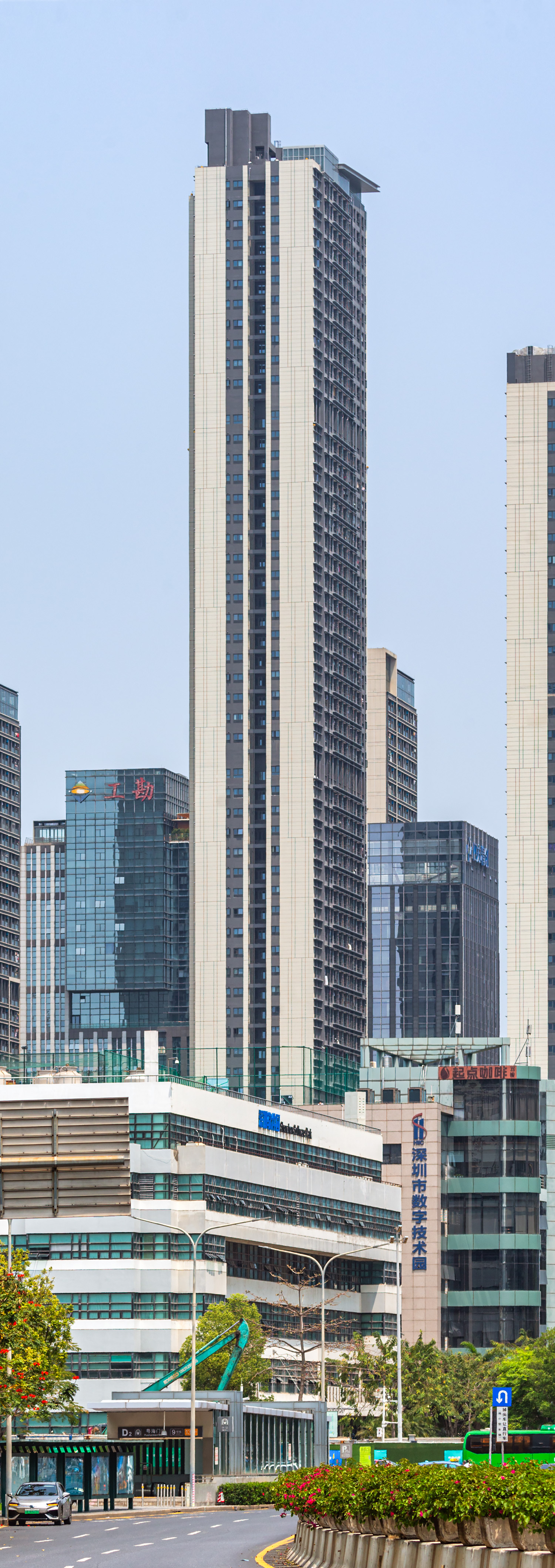 Anju High-Tech Garden North Tower 1 - View from the west