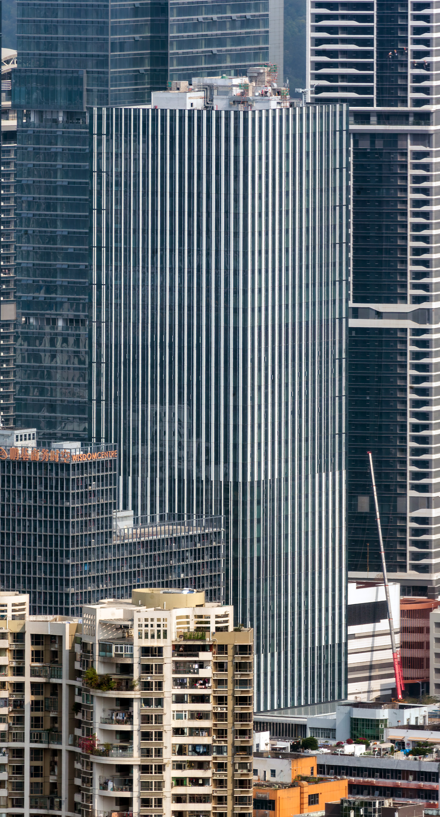 Bagualing Technology Center, Shenzhen - View from Shun Hing Square. © Mathias Beinling