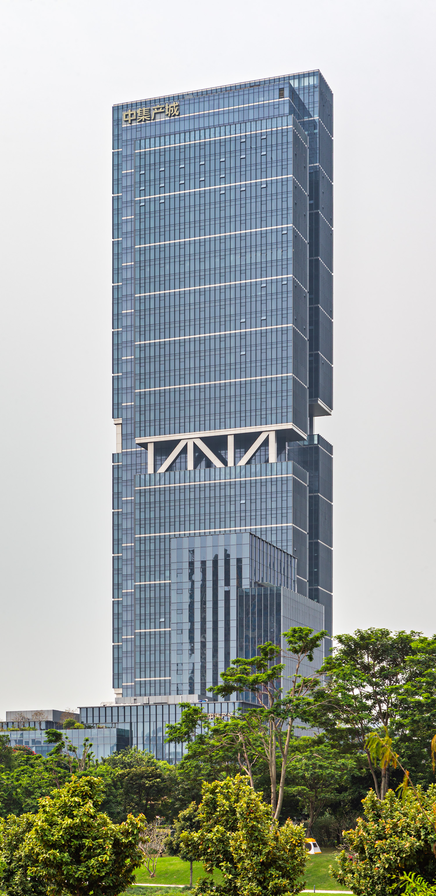 CIMC Shenzhen Qianhai East Tower, Shenzhen - View from the north. © Mathias Beinling