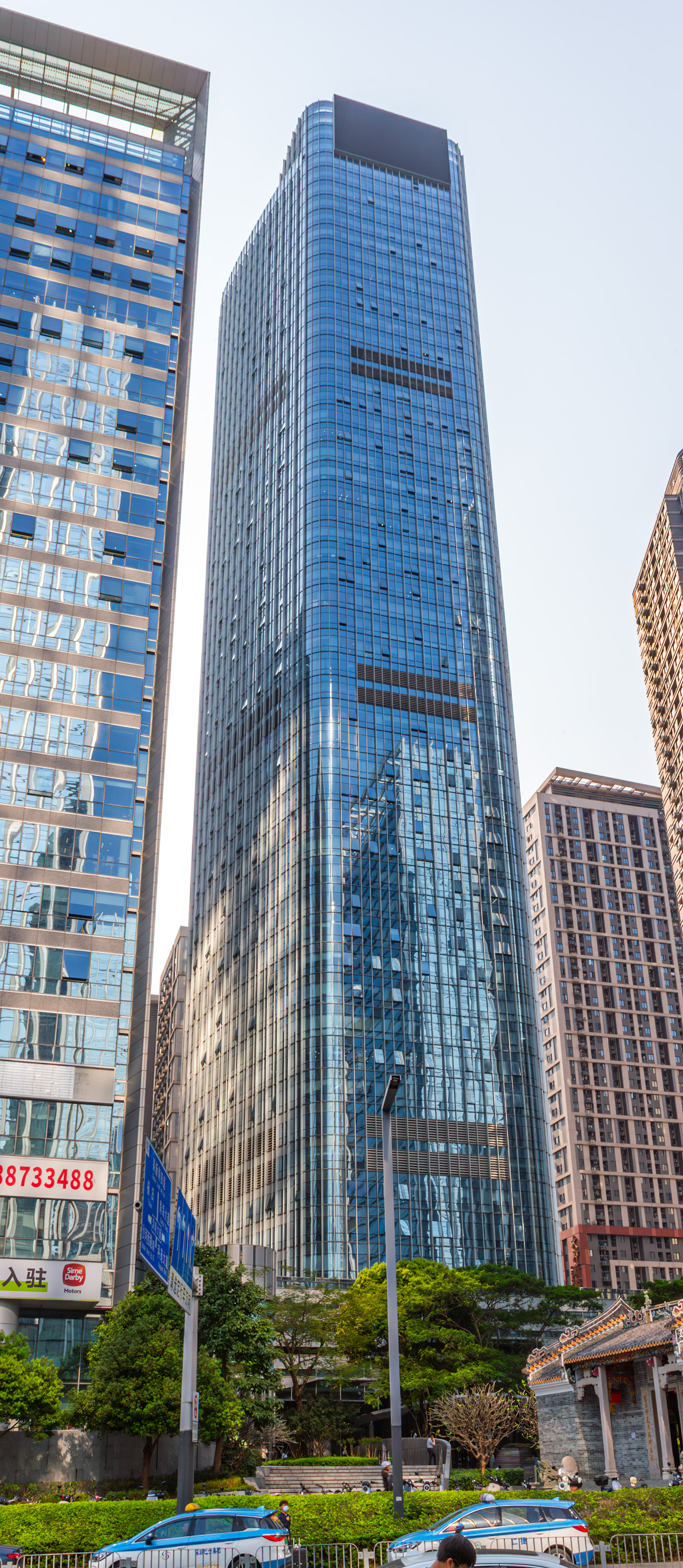 CR Land Building Tower E - View from the east