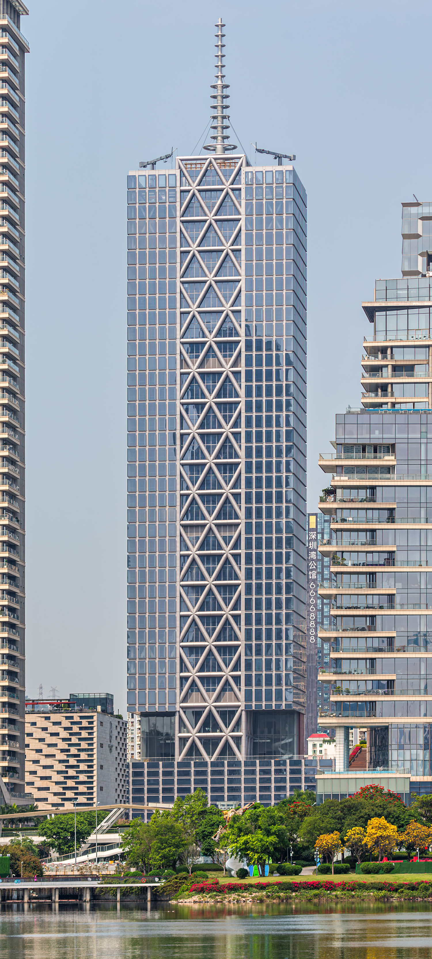 CSCEC Steel Headquarters - View from the east