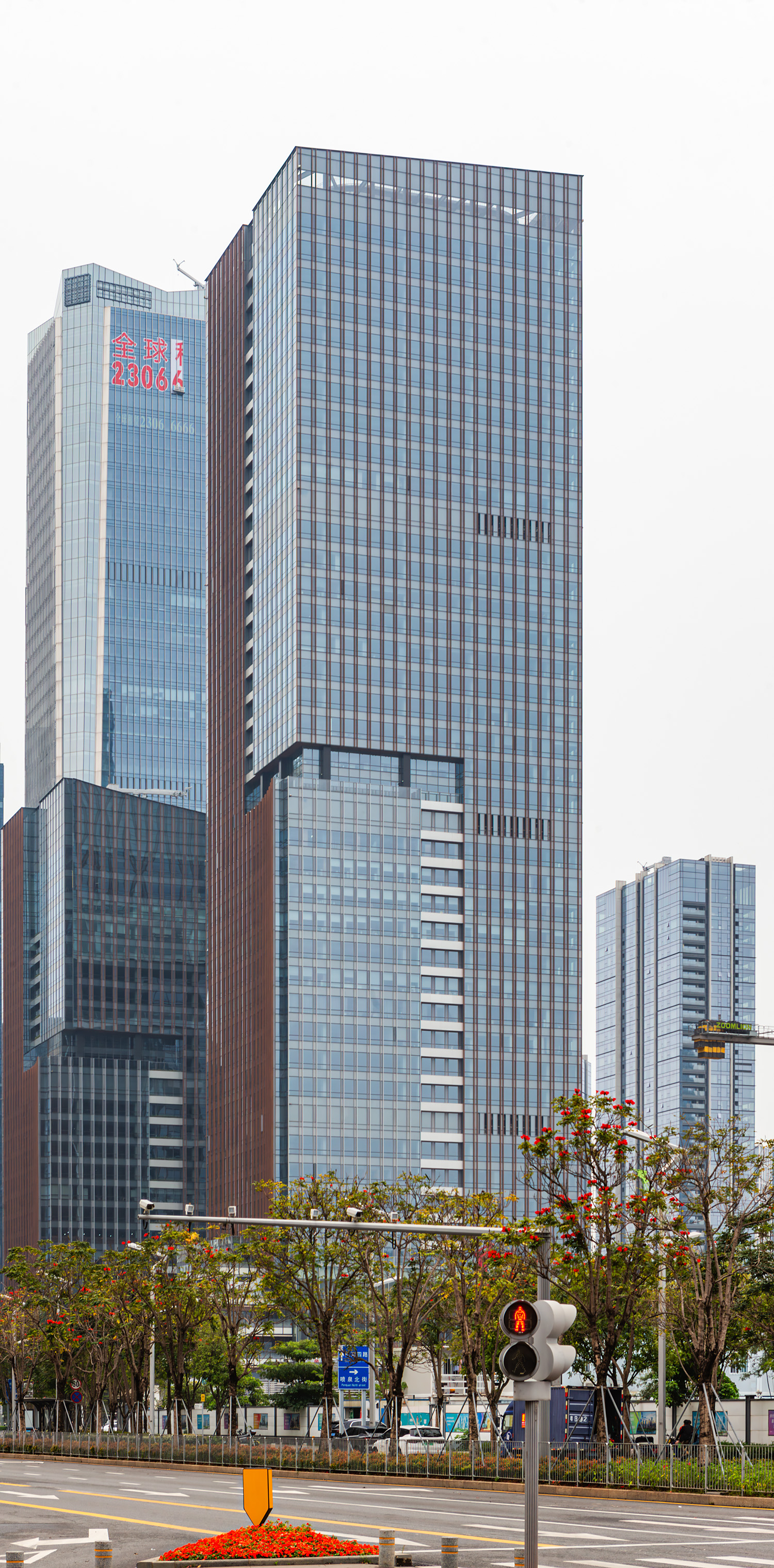 CTF & New World Development Tower 1 - View from the north